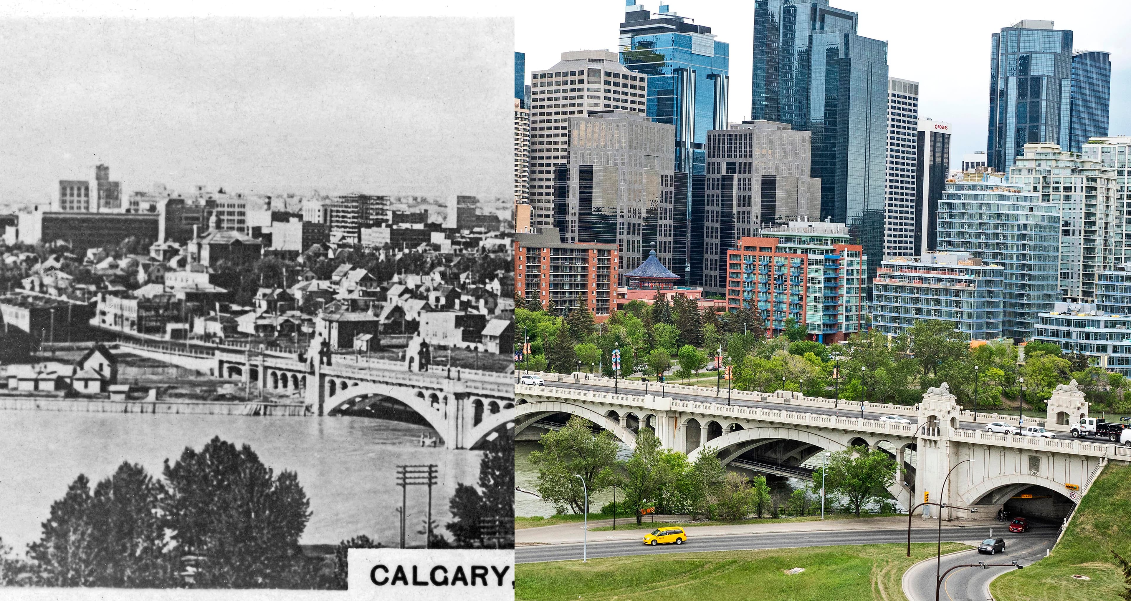 Watch Canada's cities transform completely—then and now