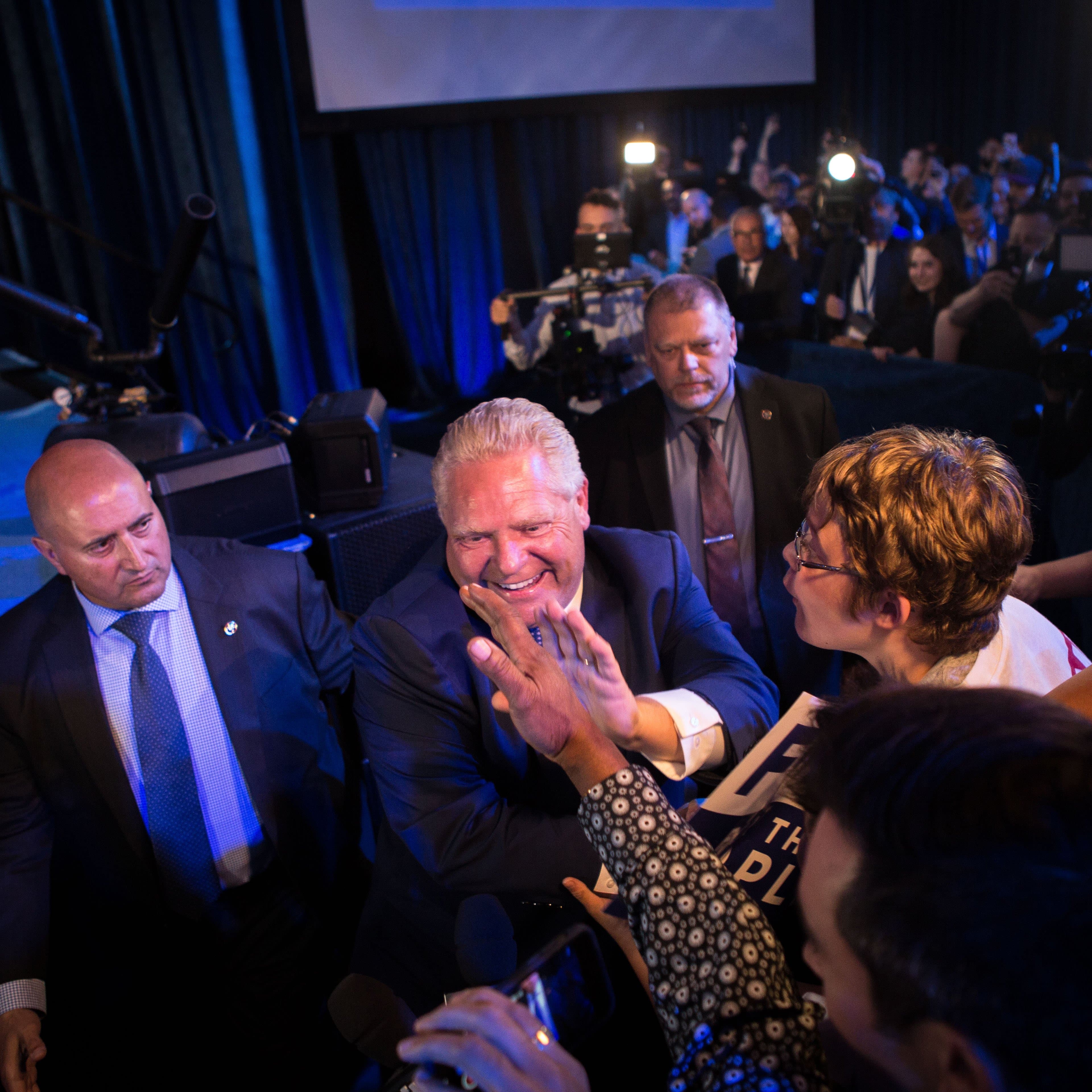 Doug Ford and the PCs win majority government in 2018 Ontario election