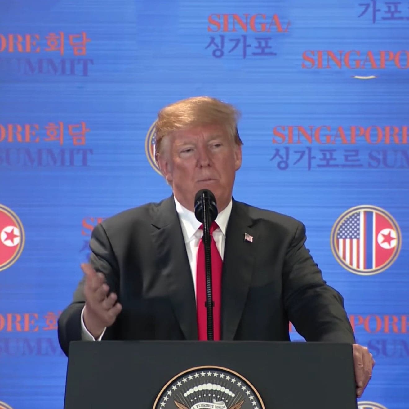 Donald Trump’s rambling explanation of what happened at the G7 with Justin Trudeau