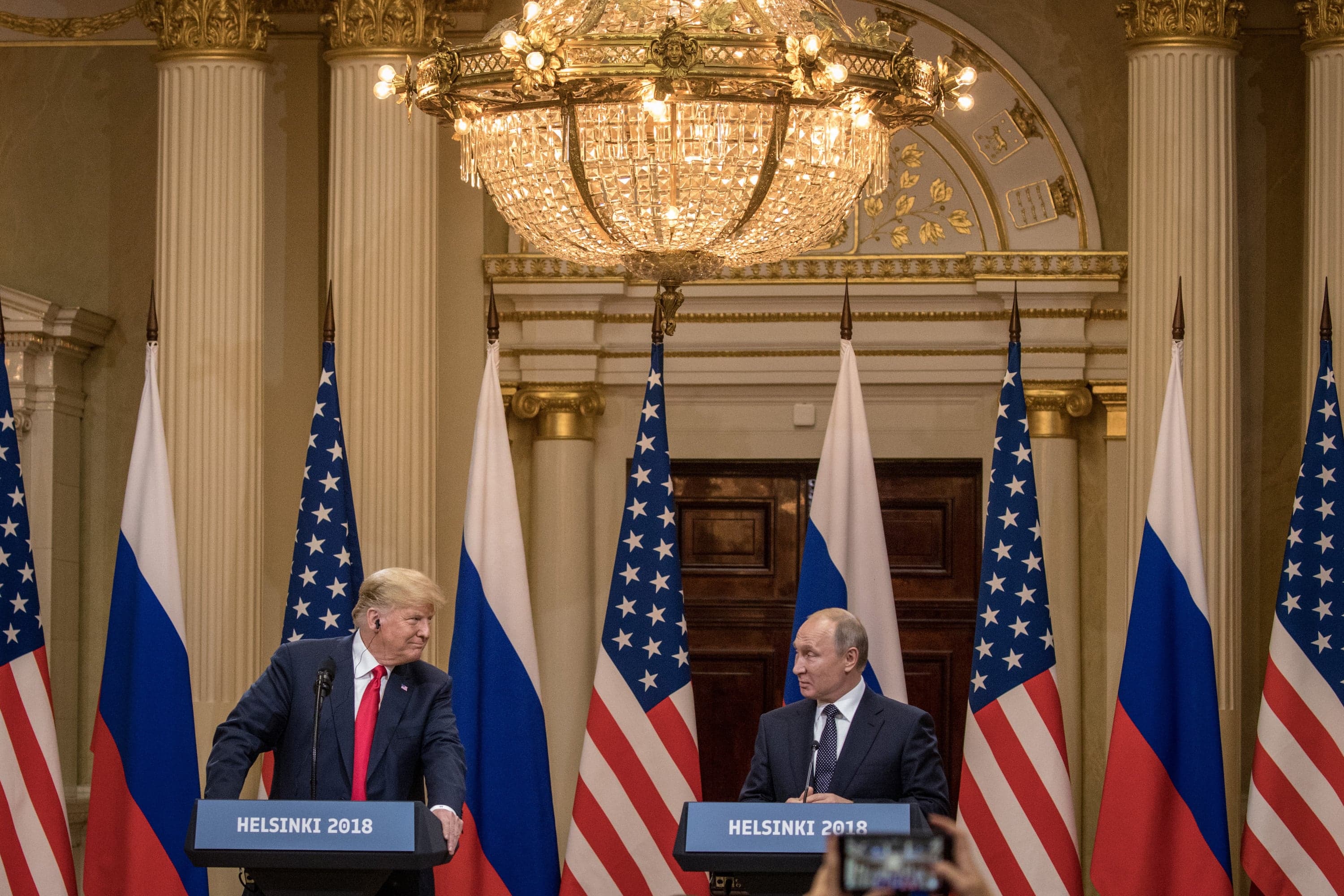 'Nothing short of treasonous': Washington condemns Trump
