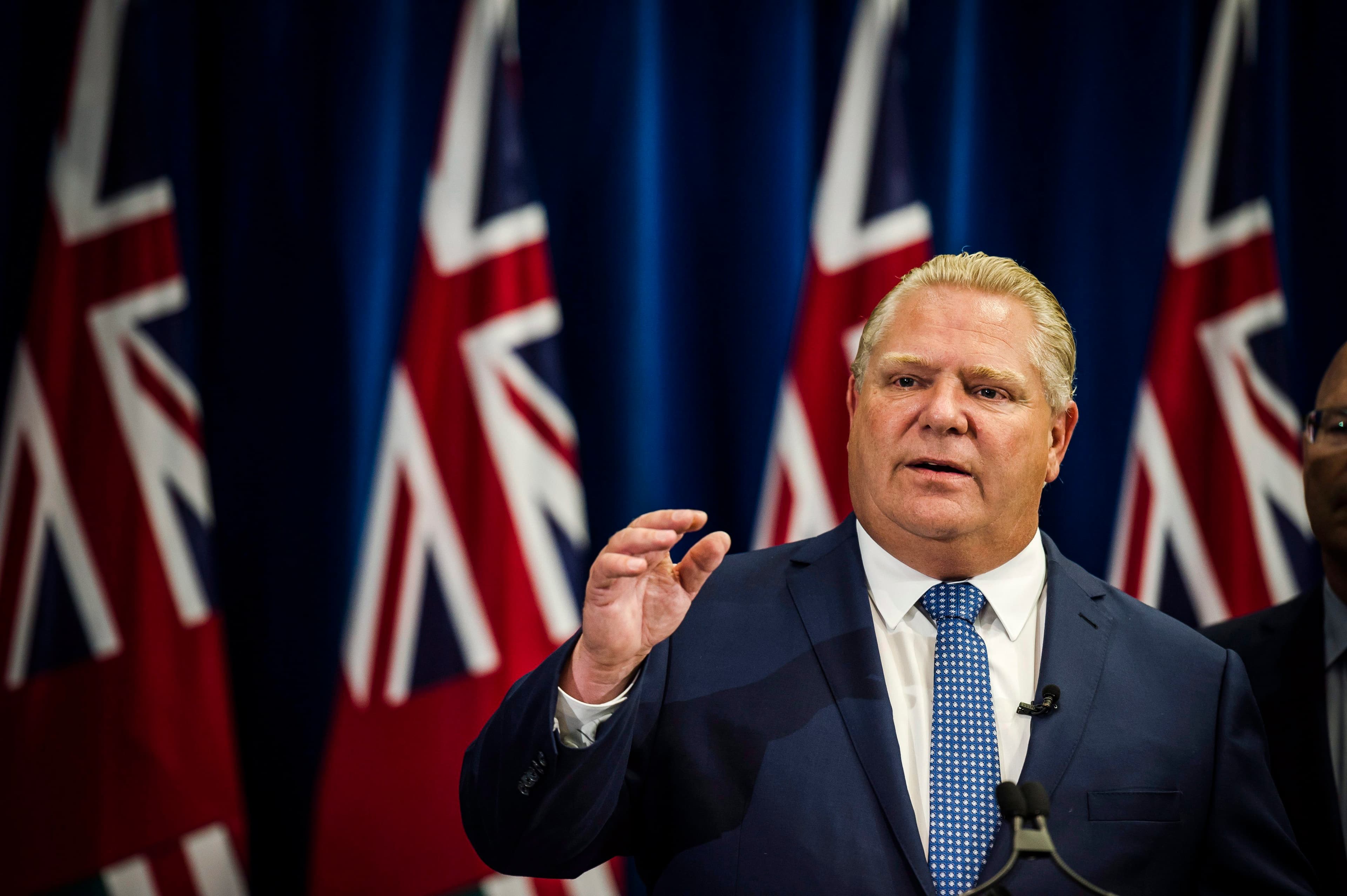 Watching Doug Ford drive the bus