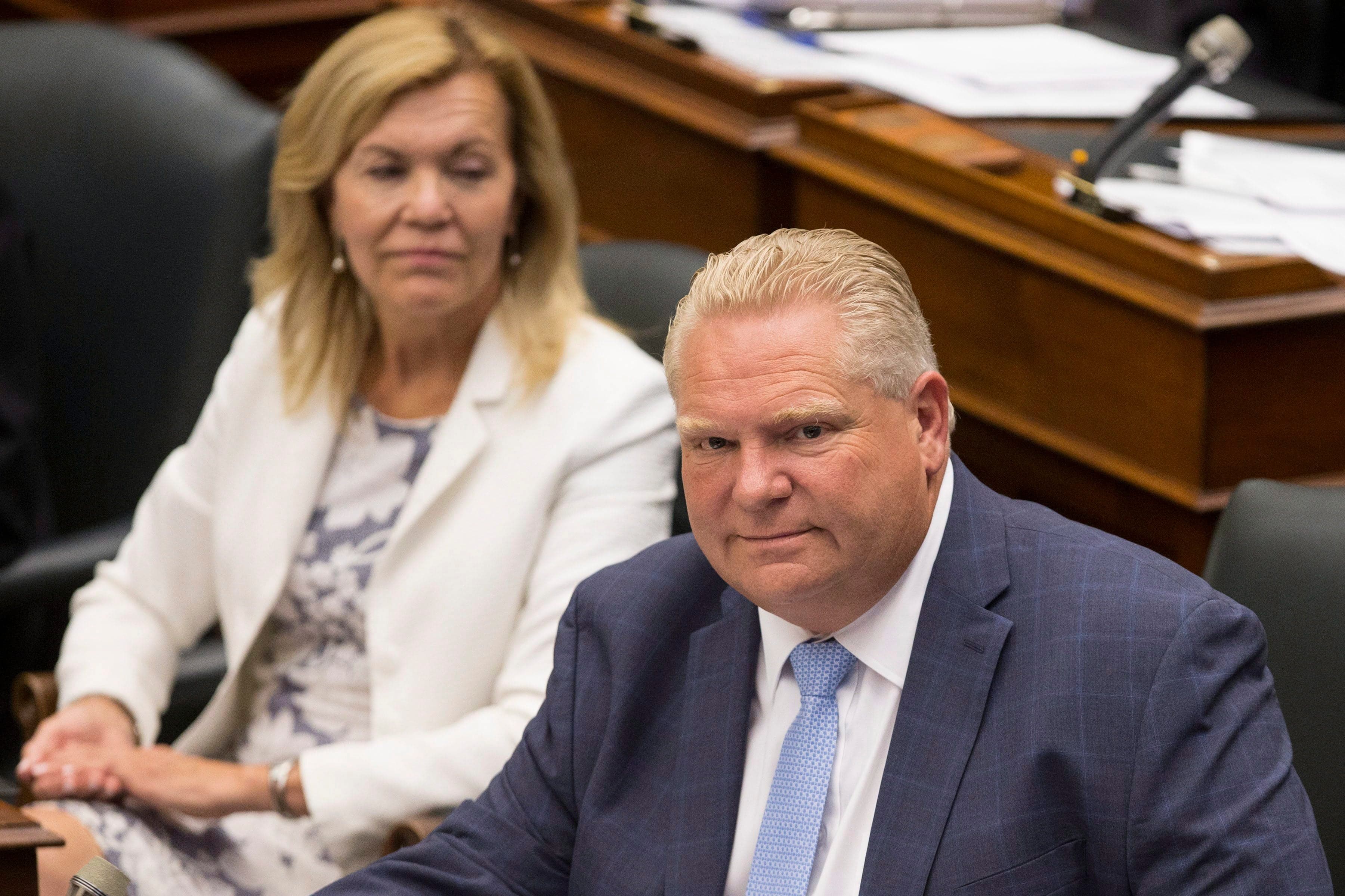 Doug Ford and a truly weird, bitter, team-building Question Period