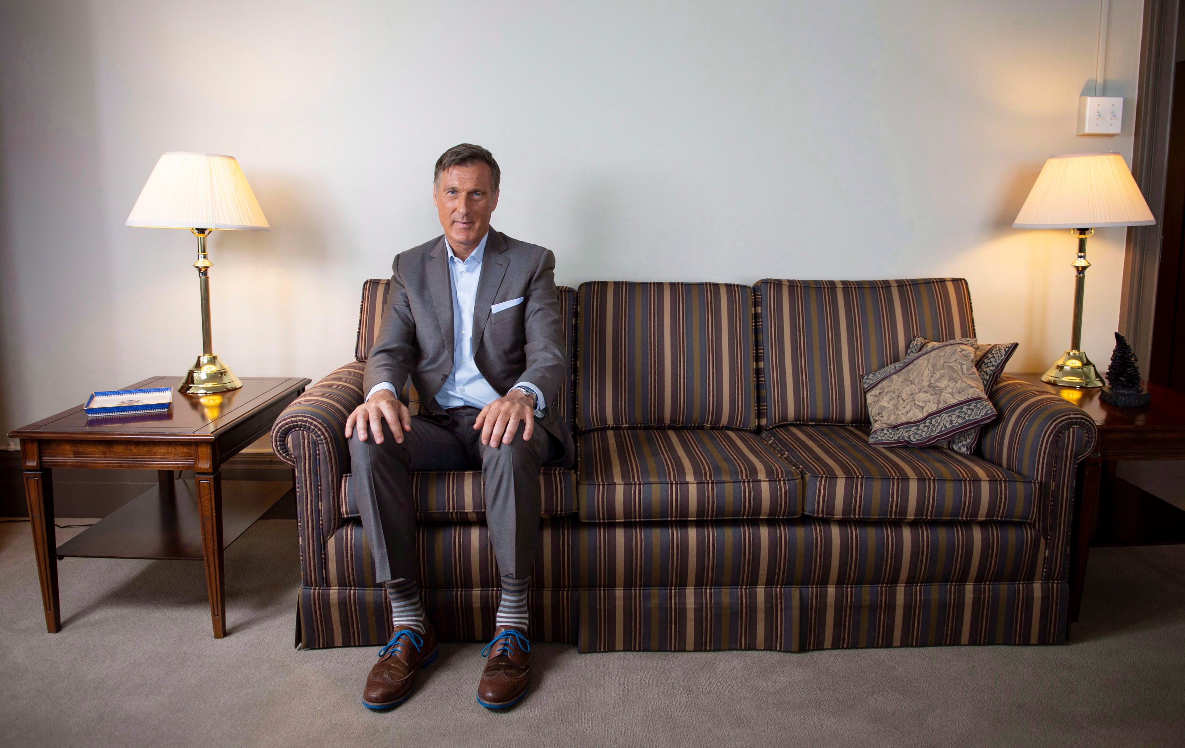 Who belongs in the party of Maxime Bernier?