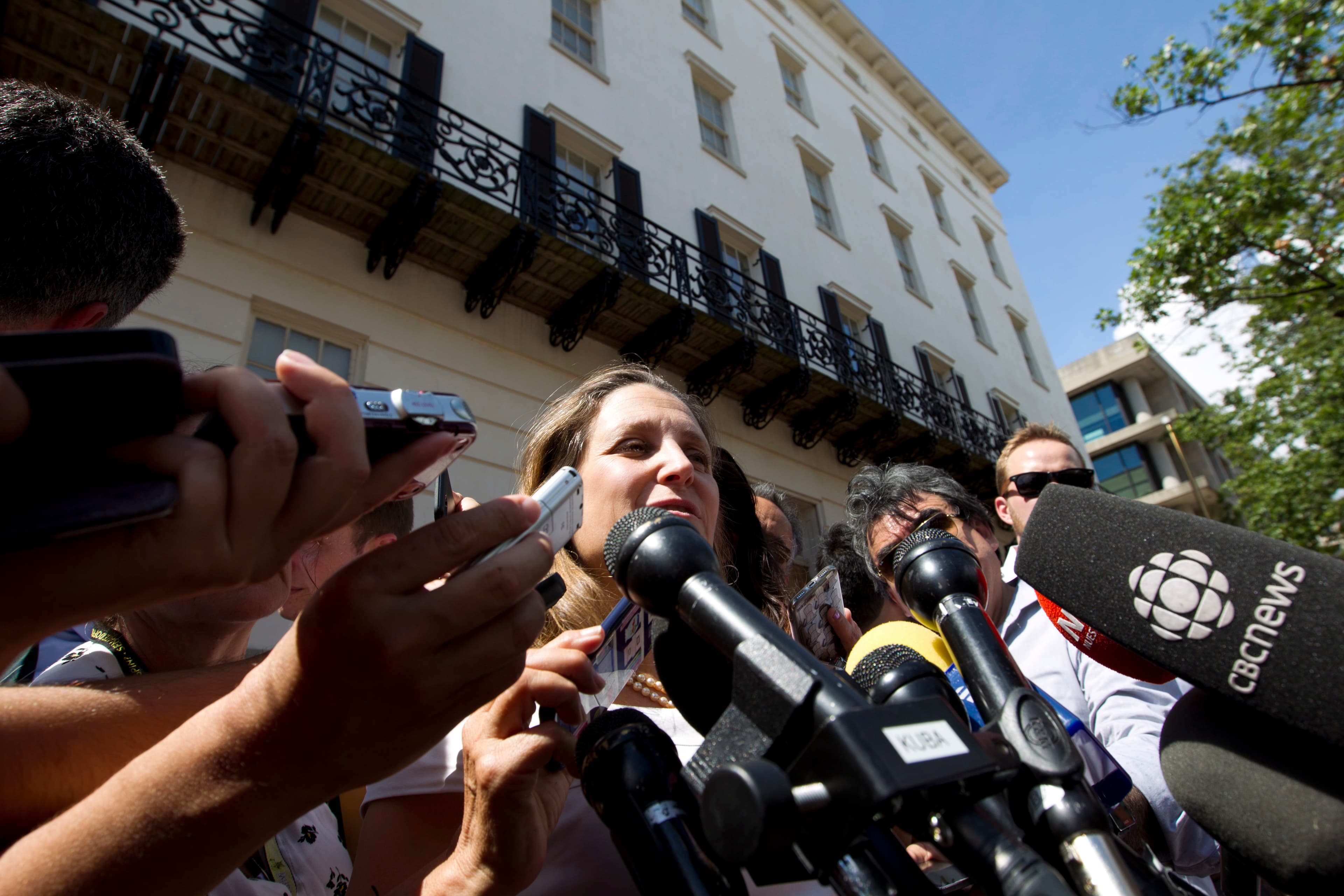 What Chrystia Freeland said after a tough week of NAFTA talks