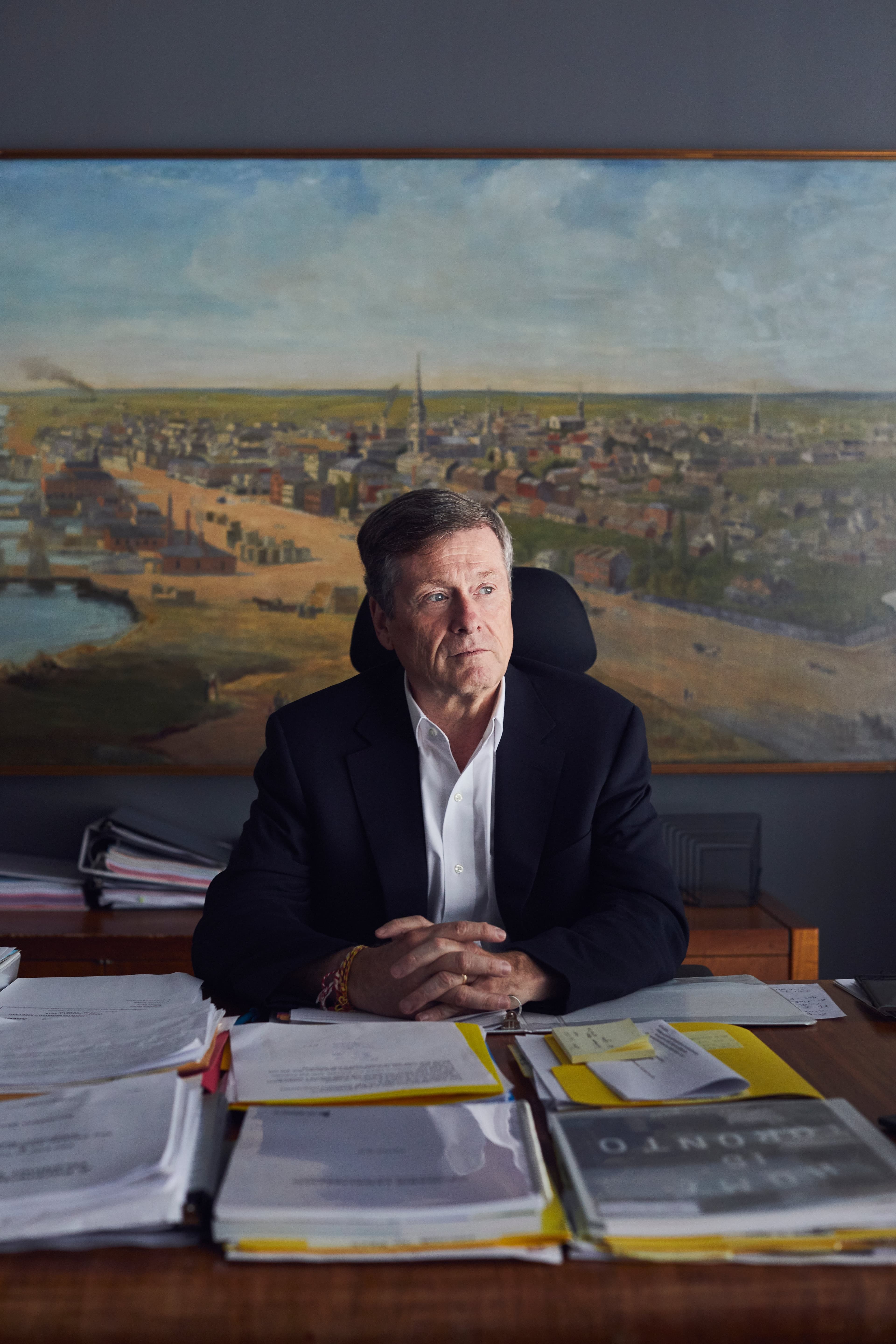 Toronto Mayor John Tory talks to Paul Wells