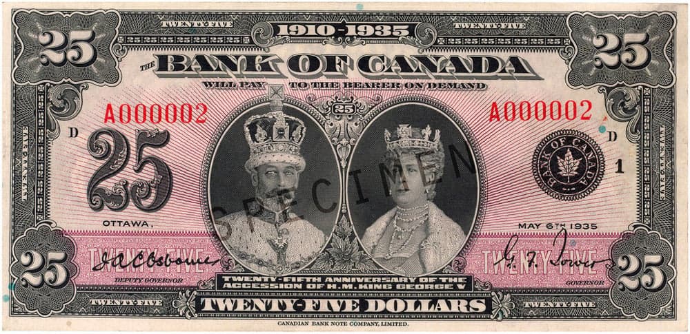 A fond farewell to Canada's little-known $25 bill