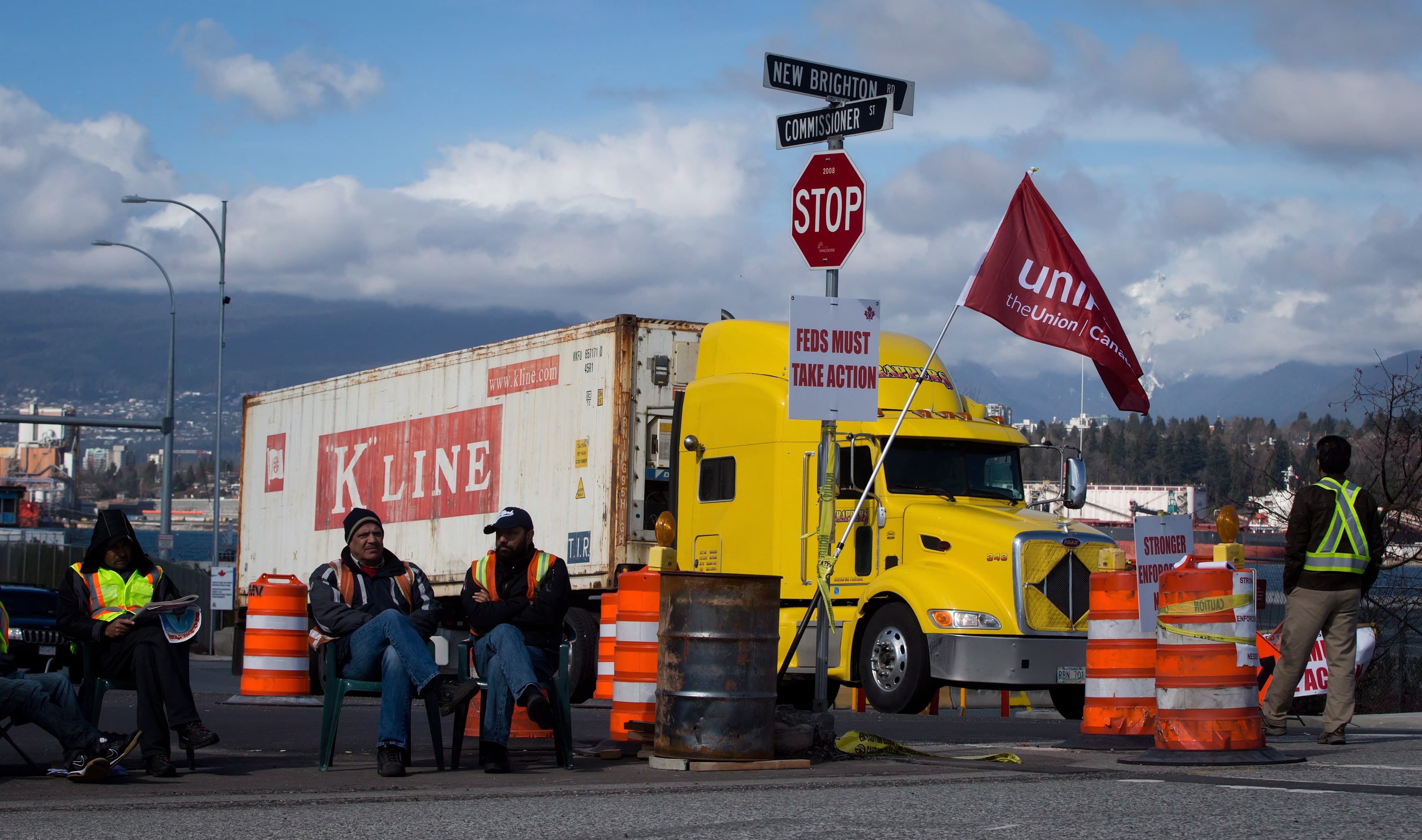 What's the point of a picket line? To stop scabs.