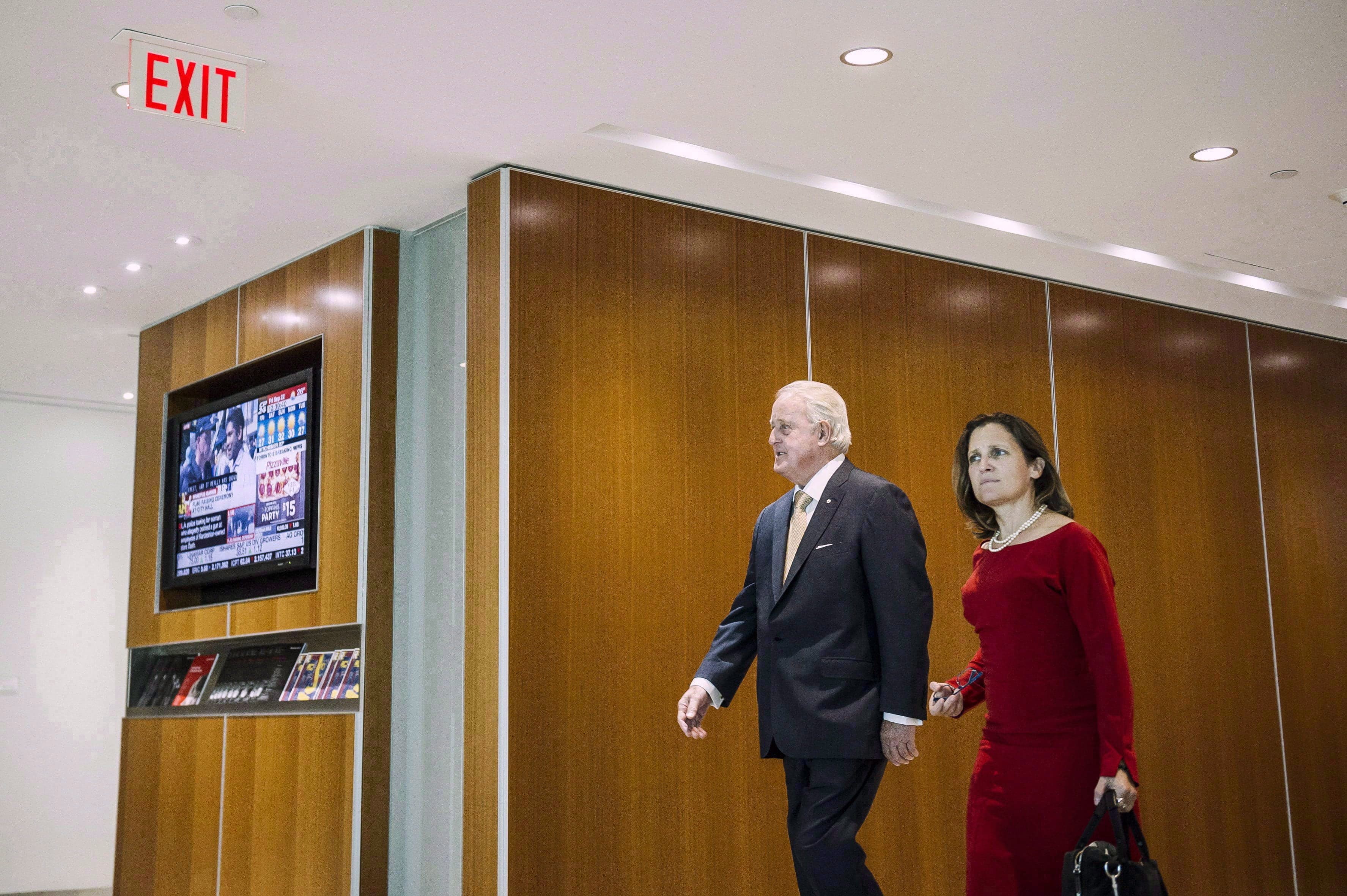 Brian Mulroney talks NAFTA as only he can