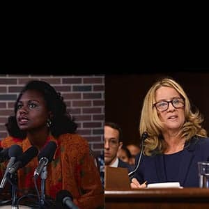 How Christine Blasey Ford and Anita Hill walked the impossible knife's edge