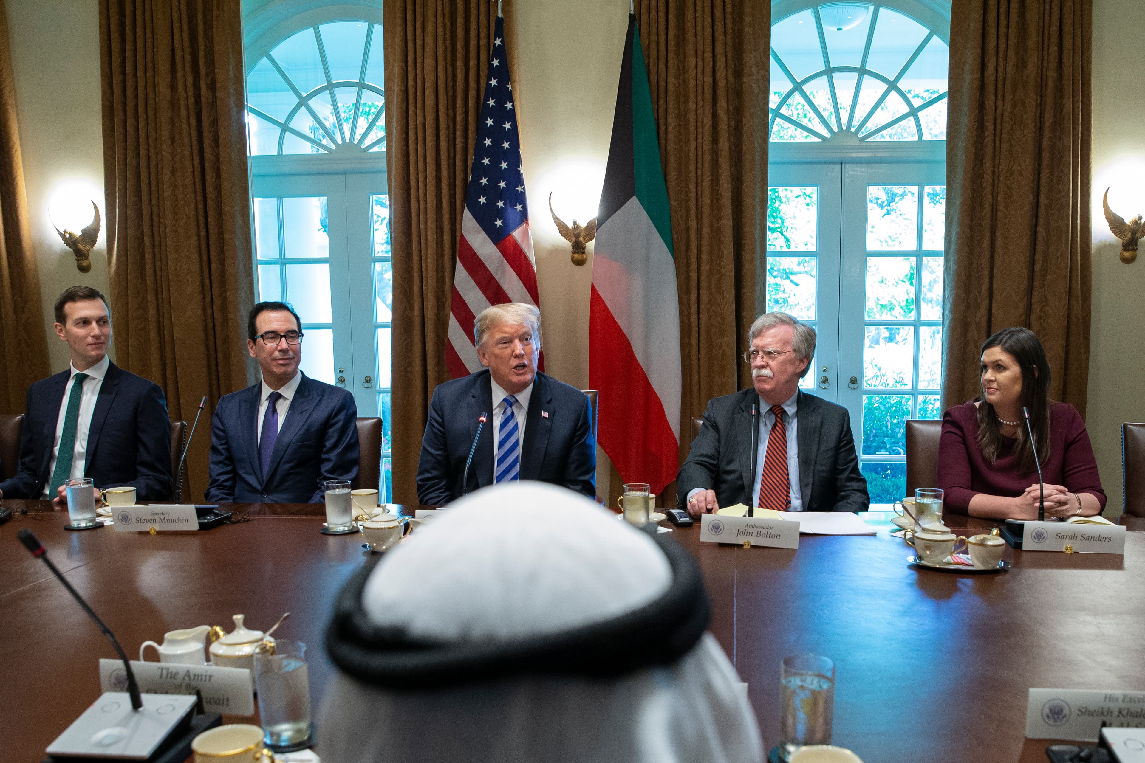 Don't worry, the adults are in the room at the White House. So is Kim Kardashian.