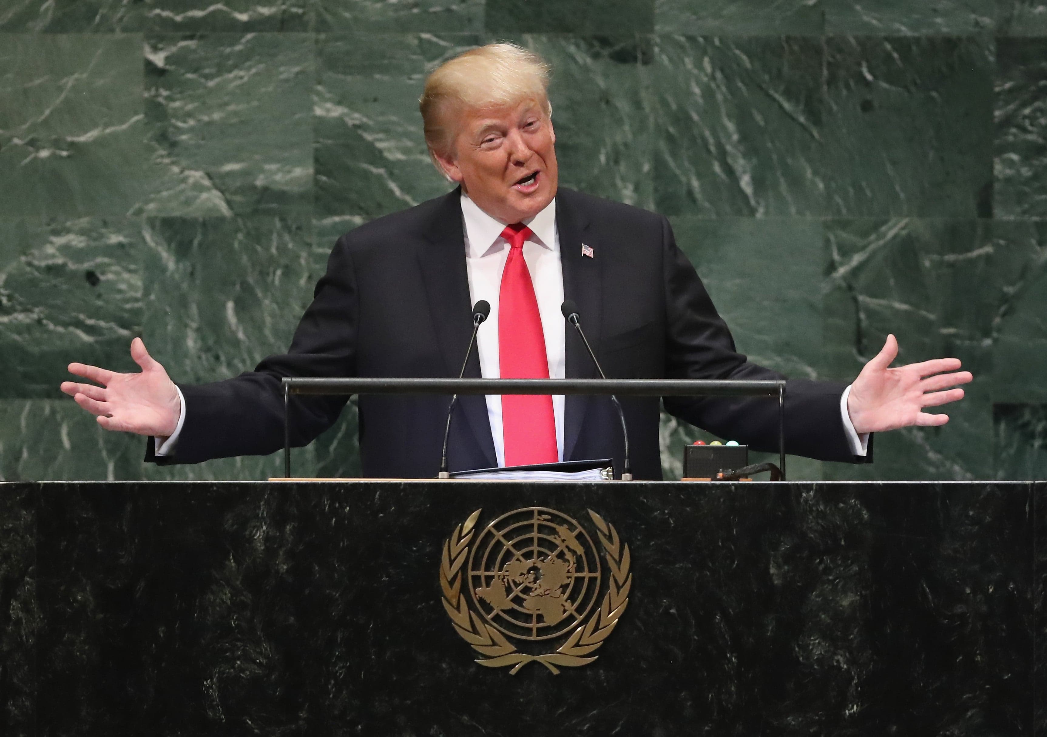 United Nations delegates think Donald Trump is funny—despite themselves