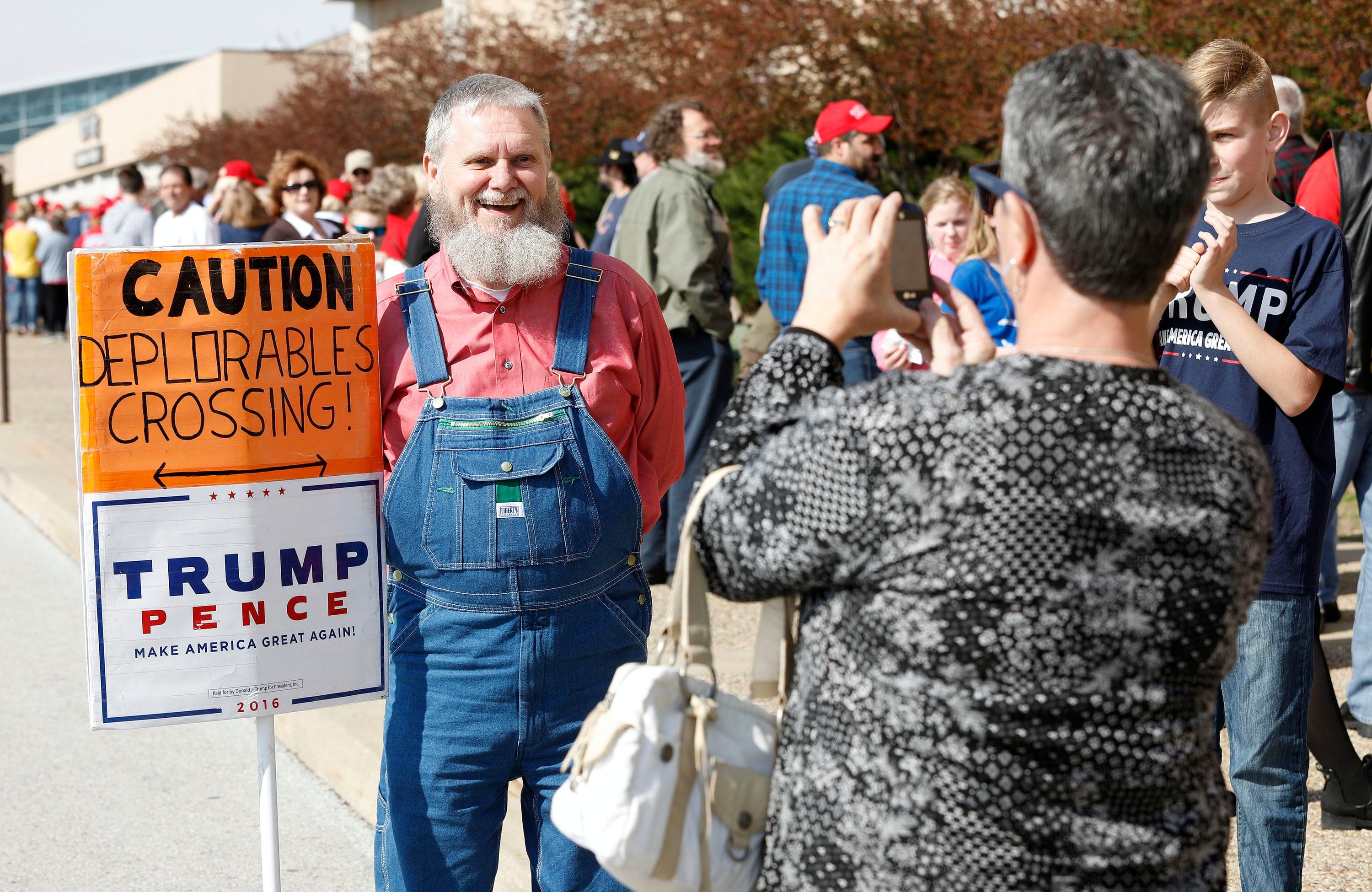 In the heart of America, Trump is the only politician they know