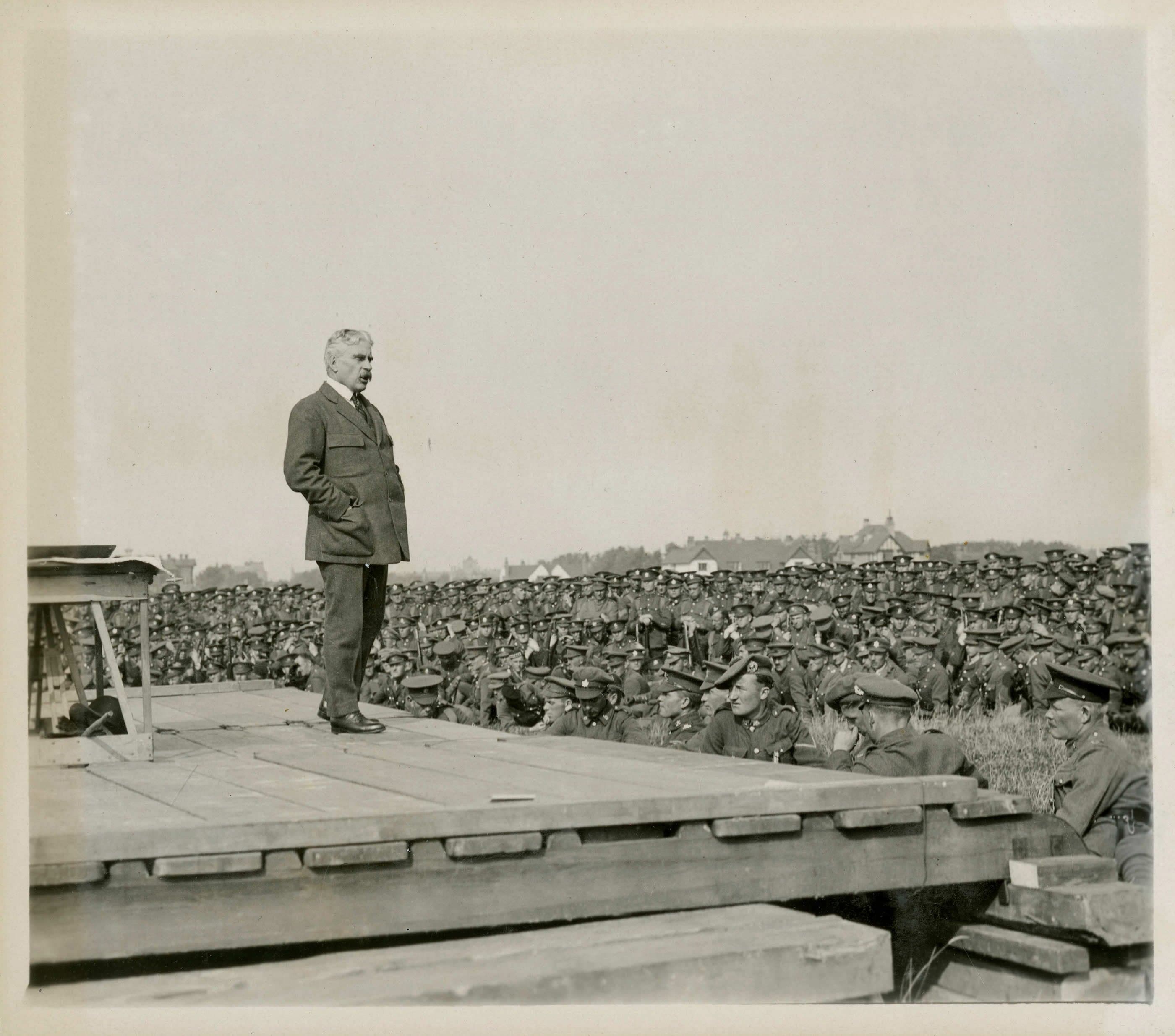 Conscription divided Canada. It also helped win the First World War.