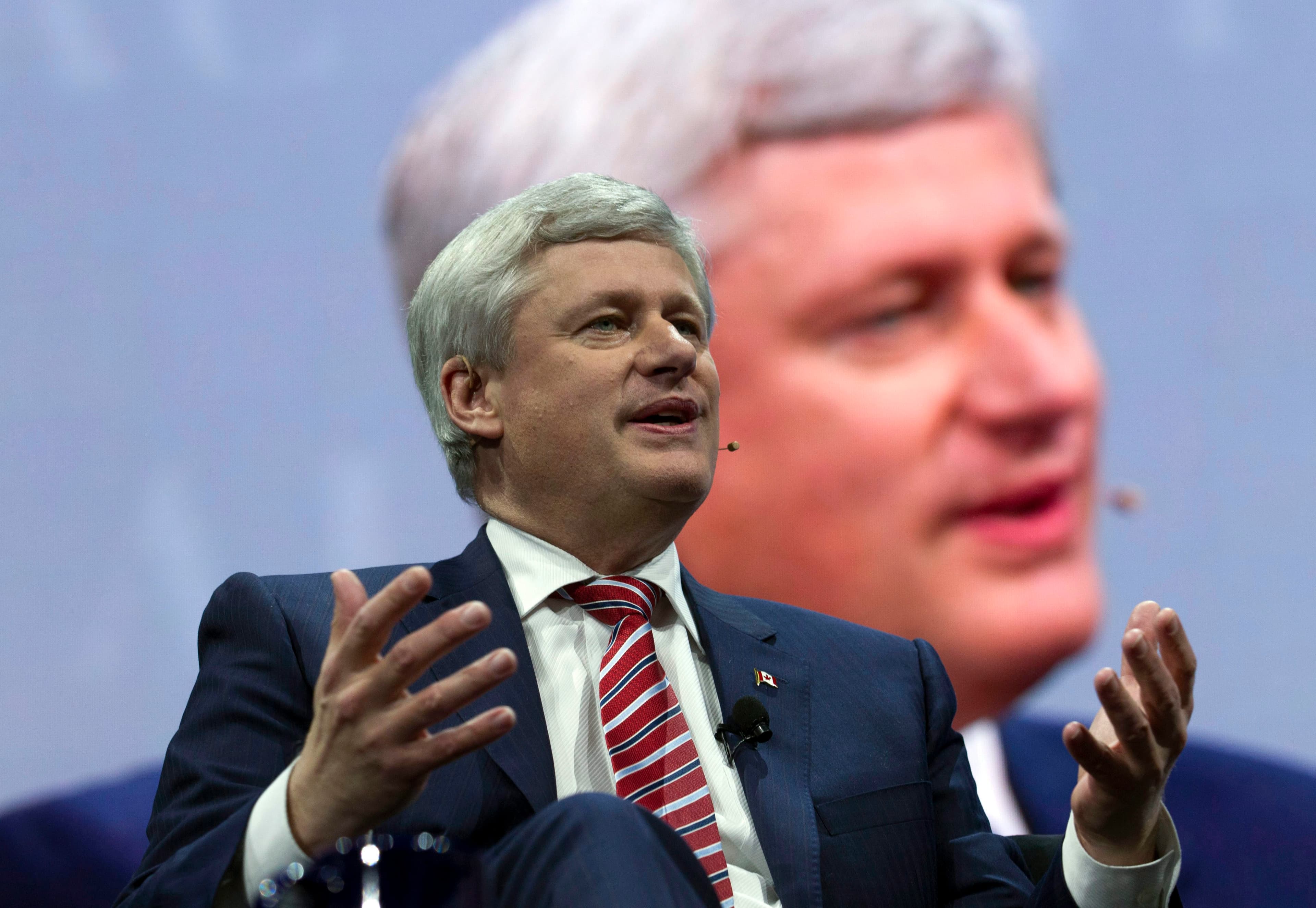 Stephen Harper says the world needs more Stephen Harper