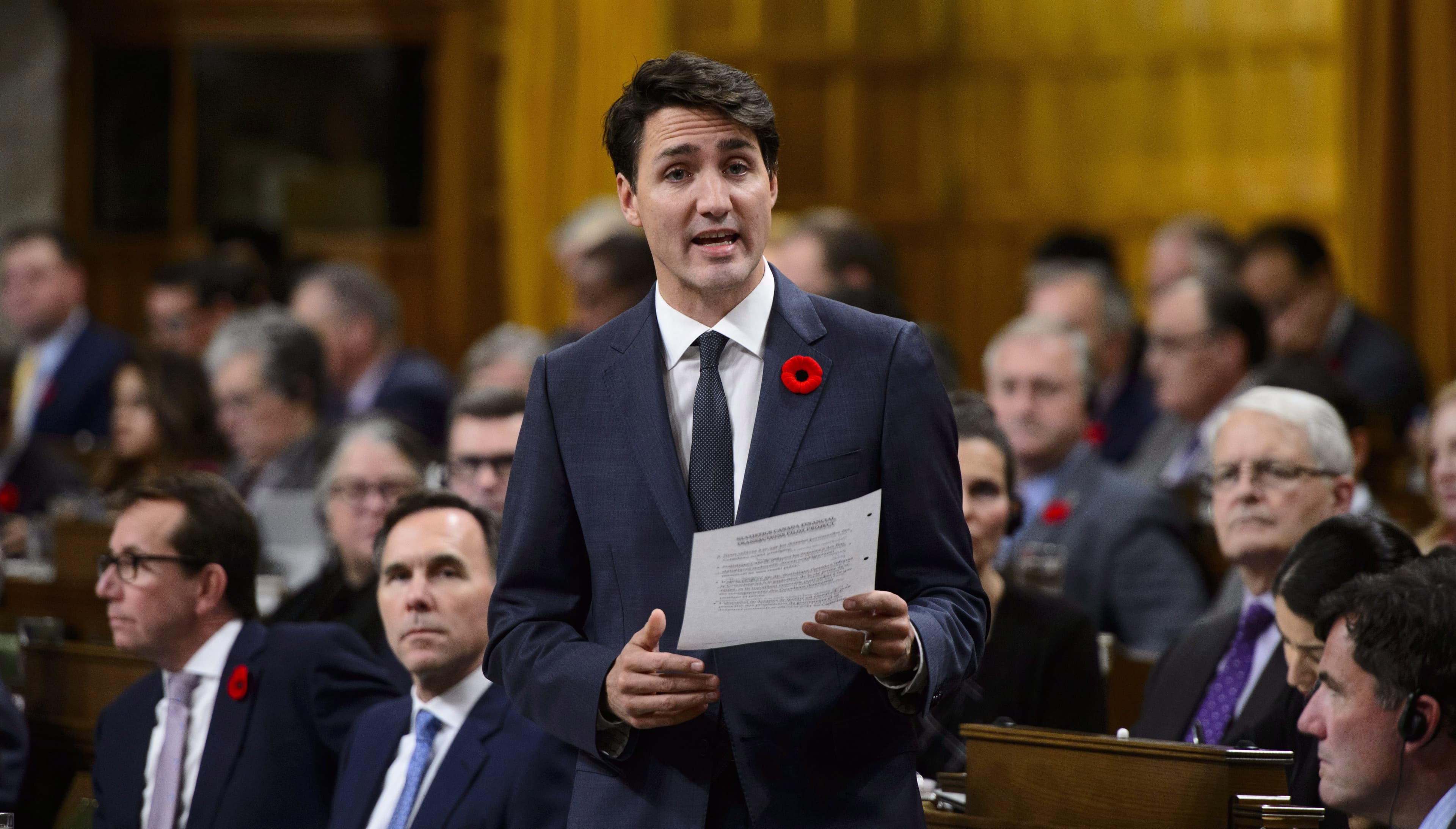 Justin Trudeau hones his blame game on StatsCan data and Saudi arms deals