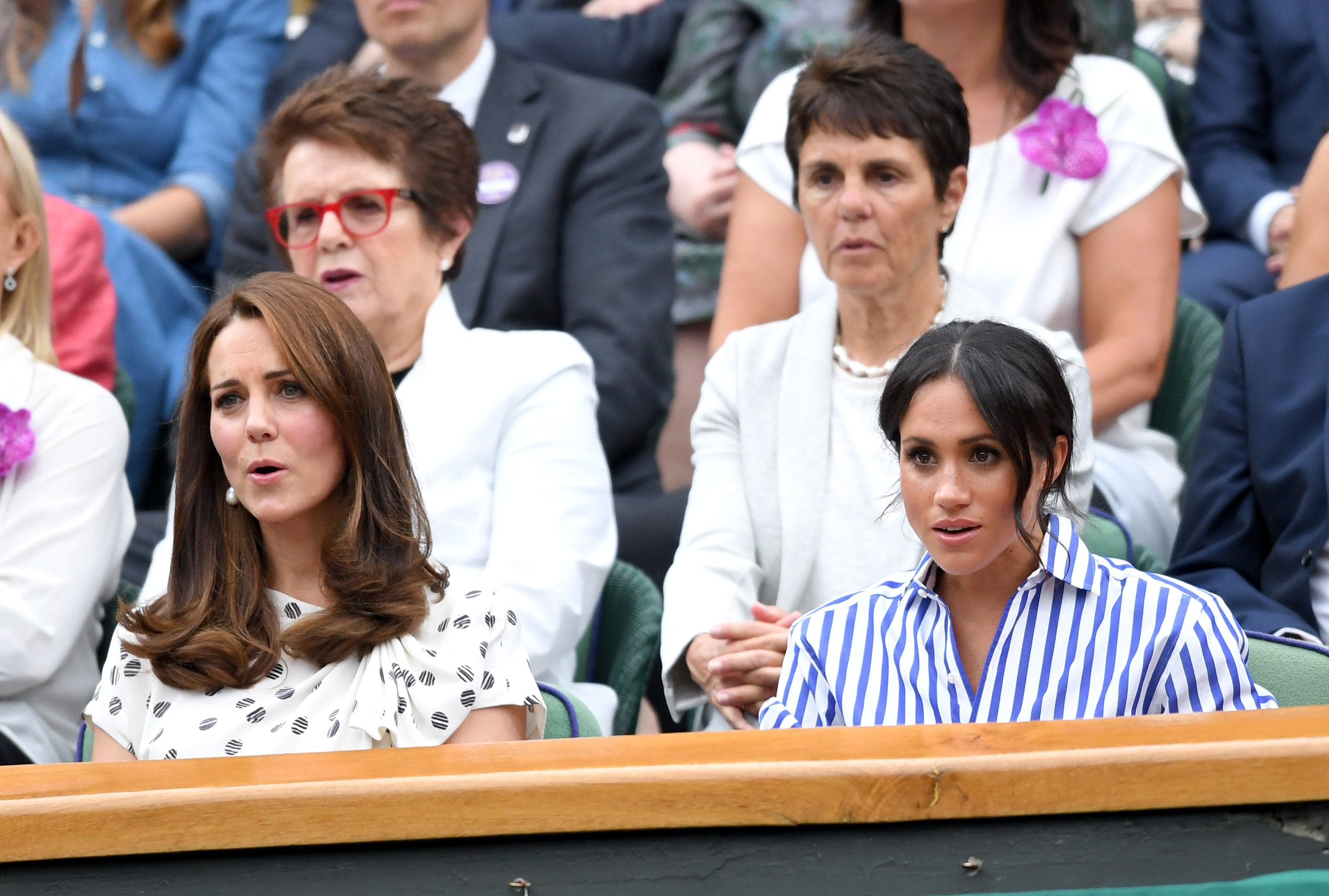 Meghan Markle and Kate Middleton's fans are fighting a fierce new royal feud