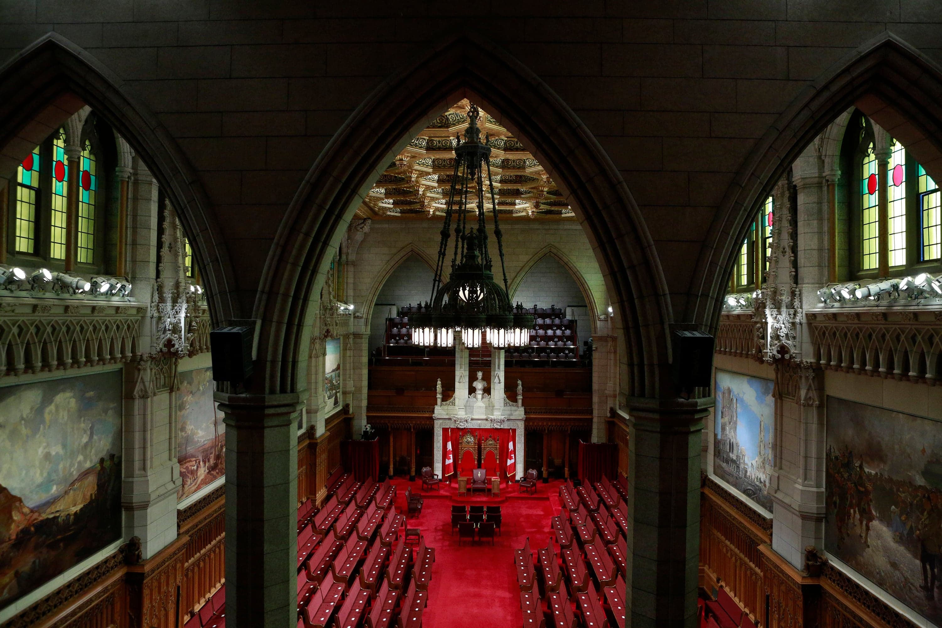 The Senate of Canada is up on its hind legs. Will it bite?
