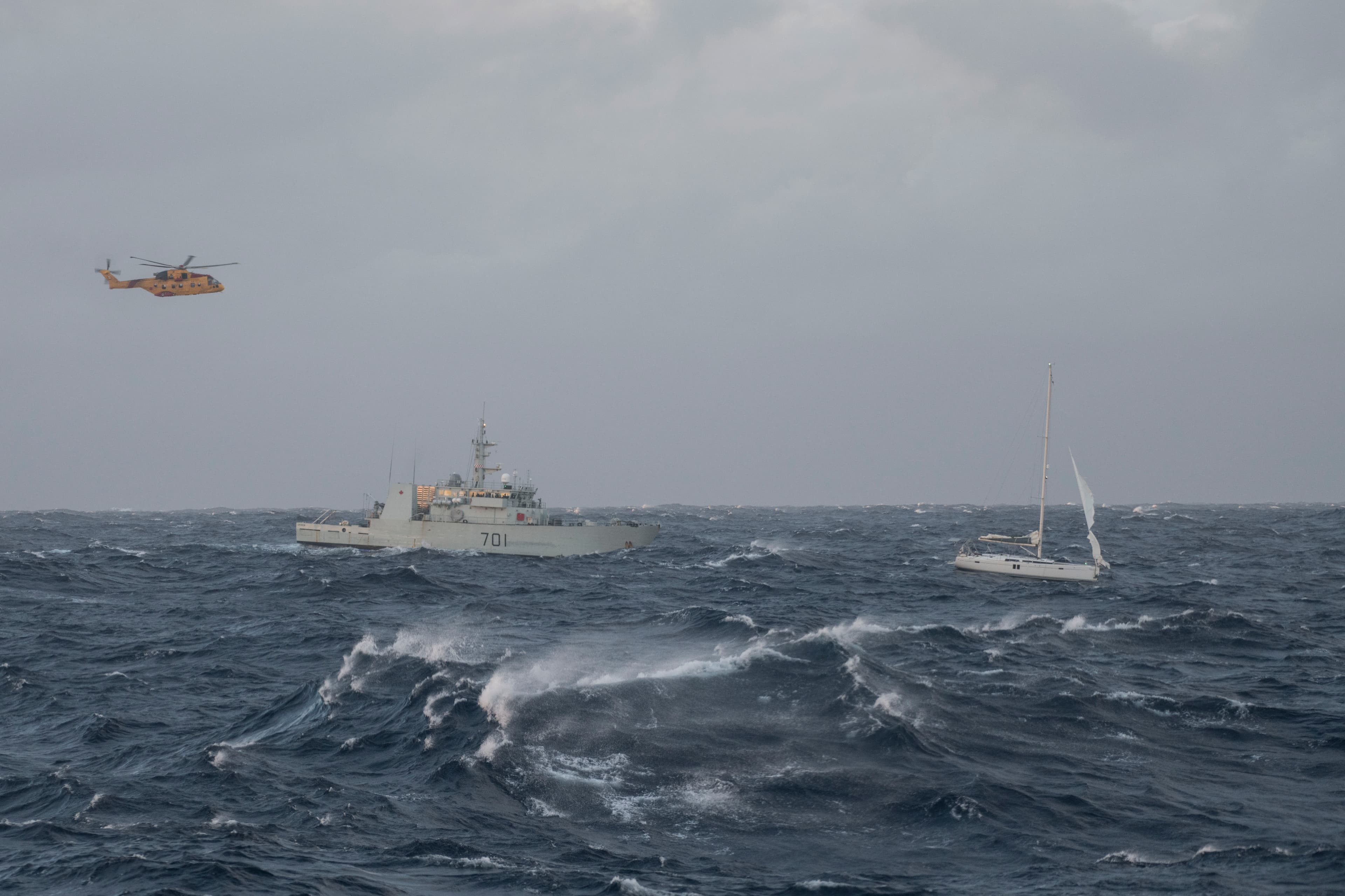 The Royal Canadian Navy to the rescue! (Yes, really.)