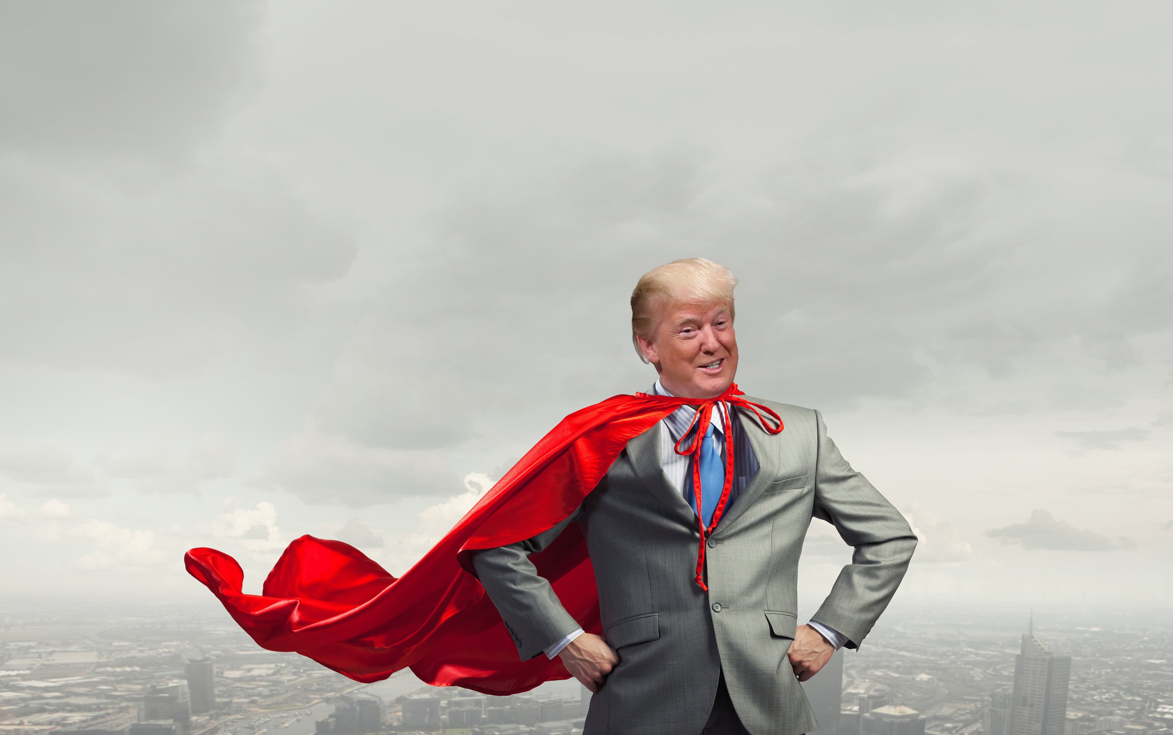 Donald Trump has a secret identity
