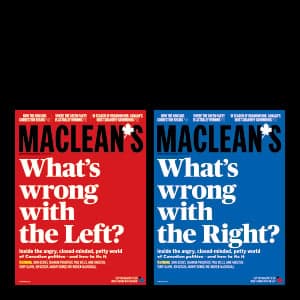 'Since when is Justin Trudeau on "the Left"?'