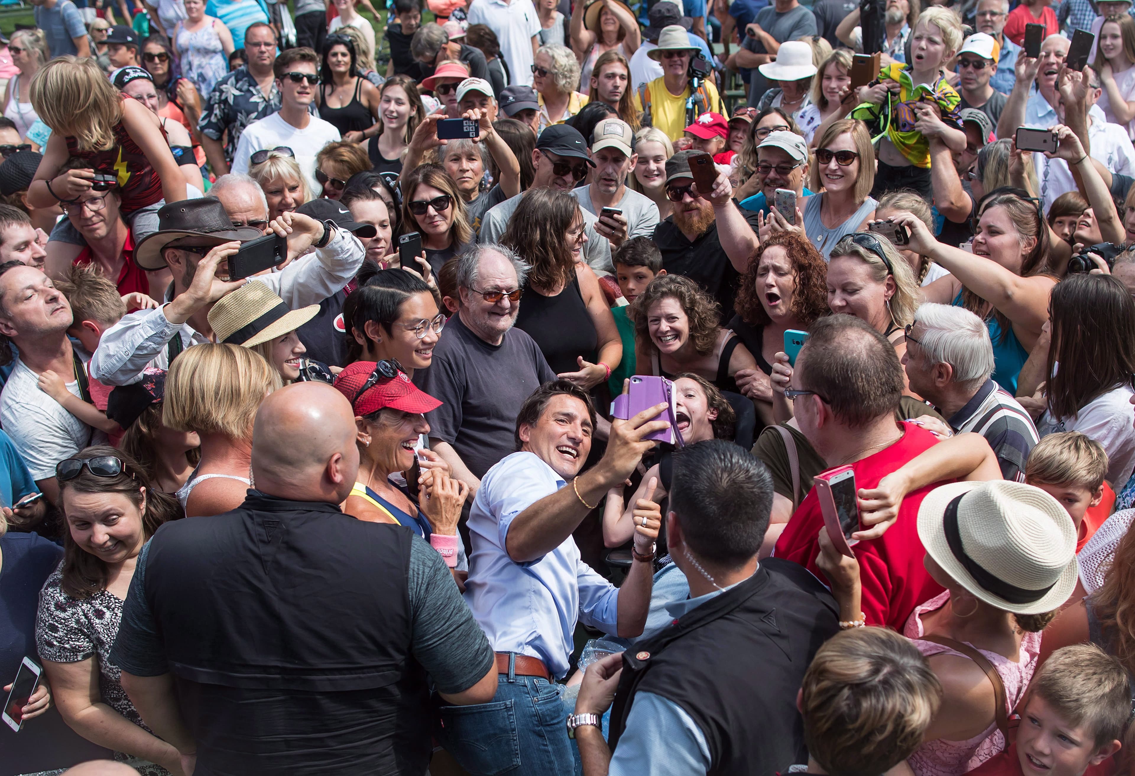 Justin Trudeau has fallen for his own image