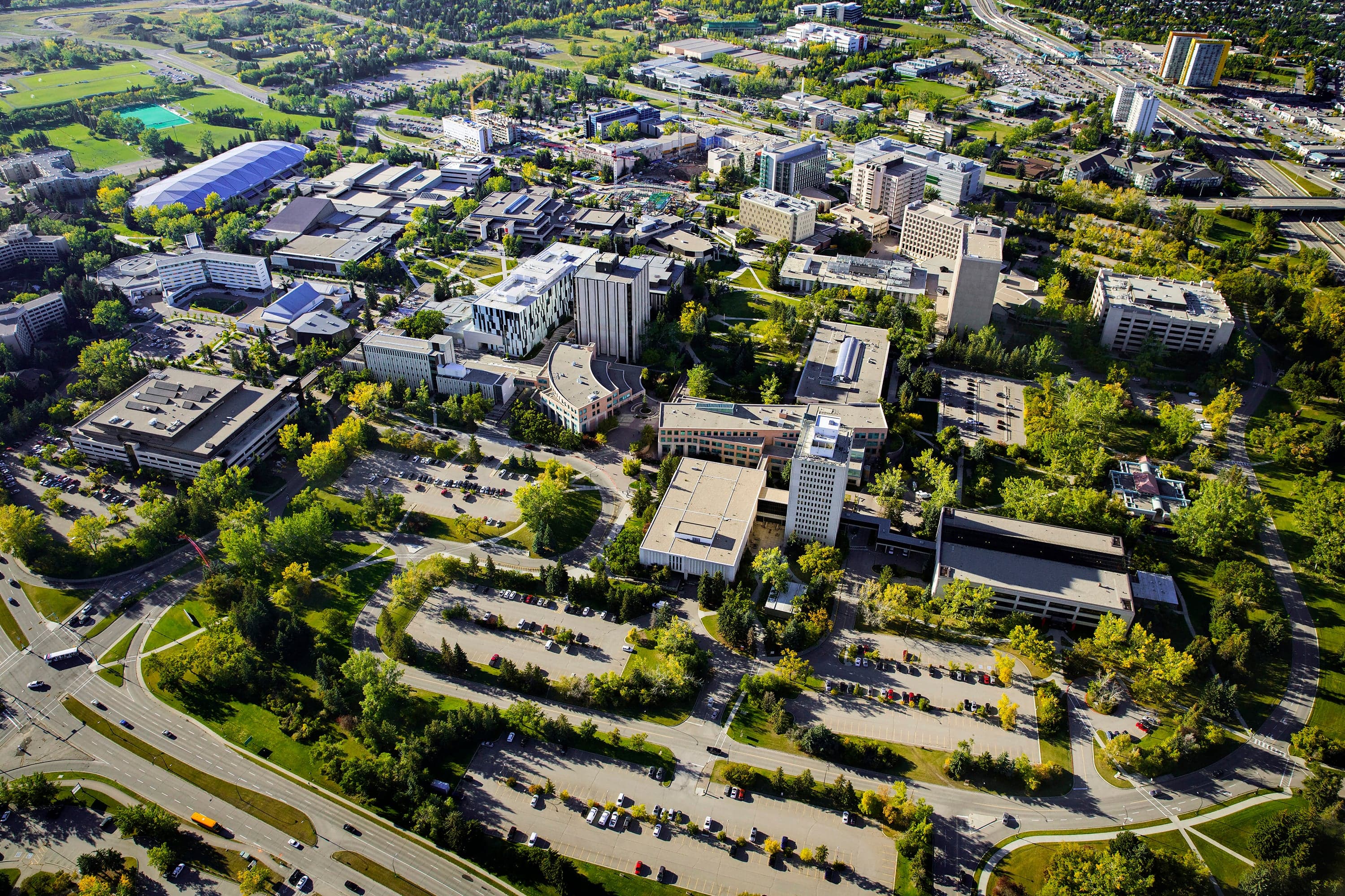 University of Calgary: student life on campus