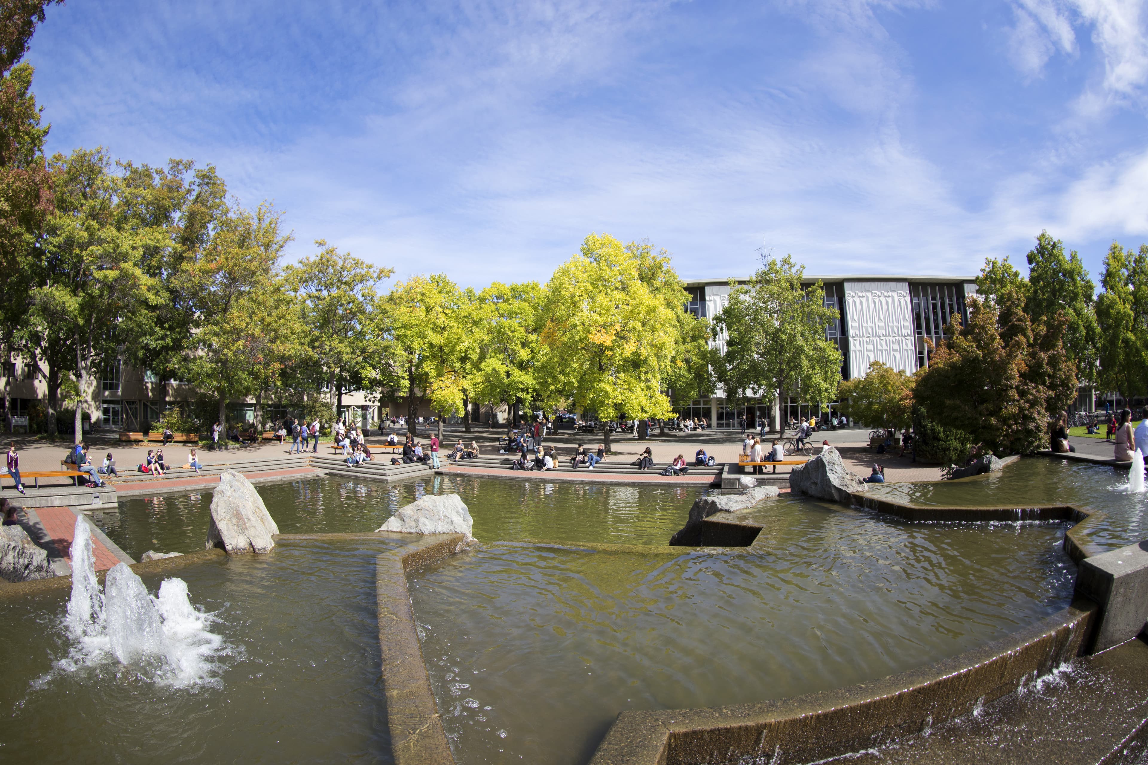 University of Victoria: student life on campus