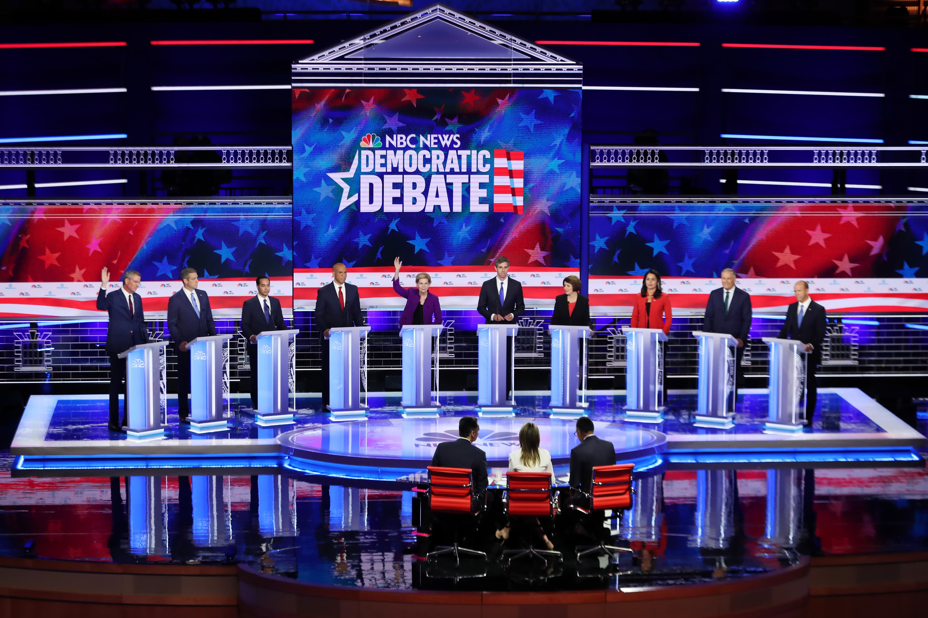 The Democrats in Miami, or half of them anyway