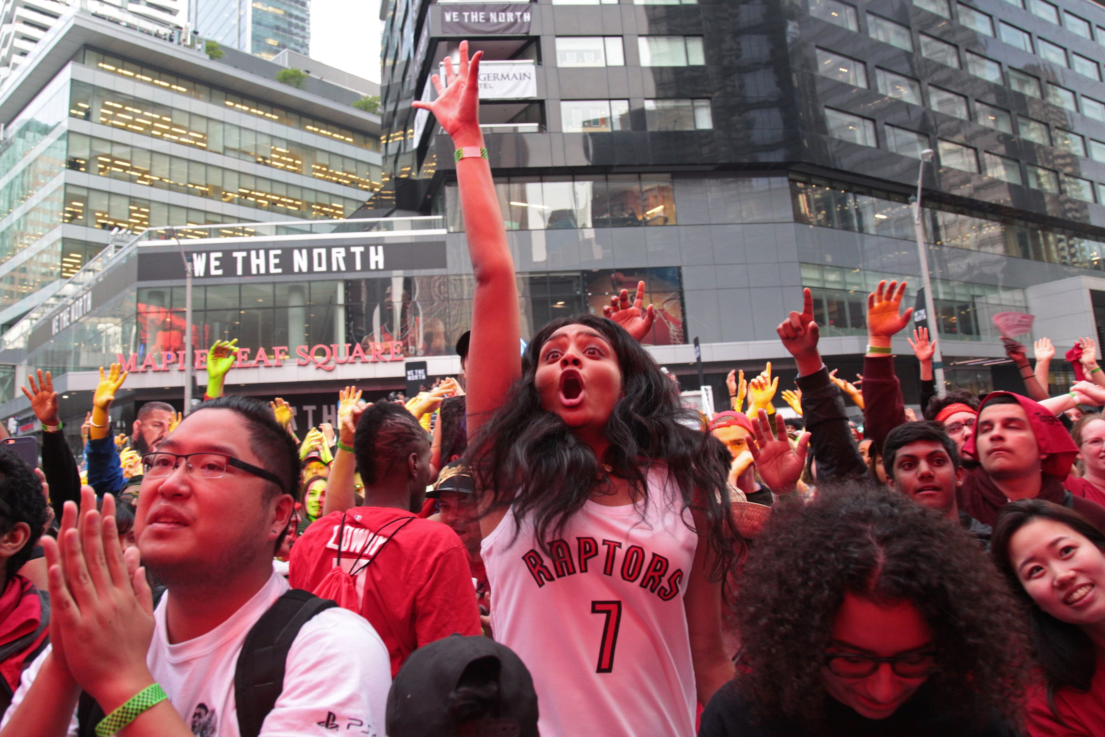 With the Raptors' win, Toronto leaves the agony behind