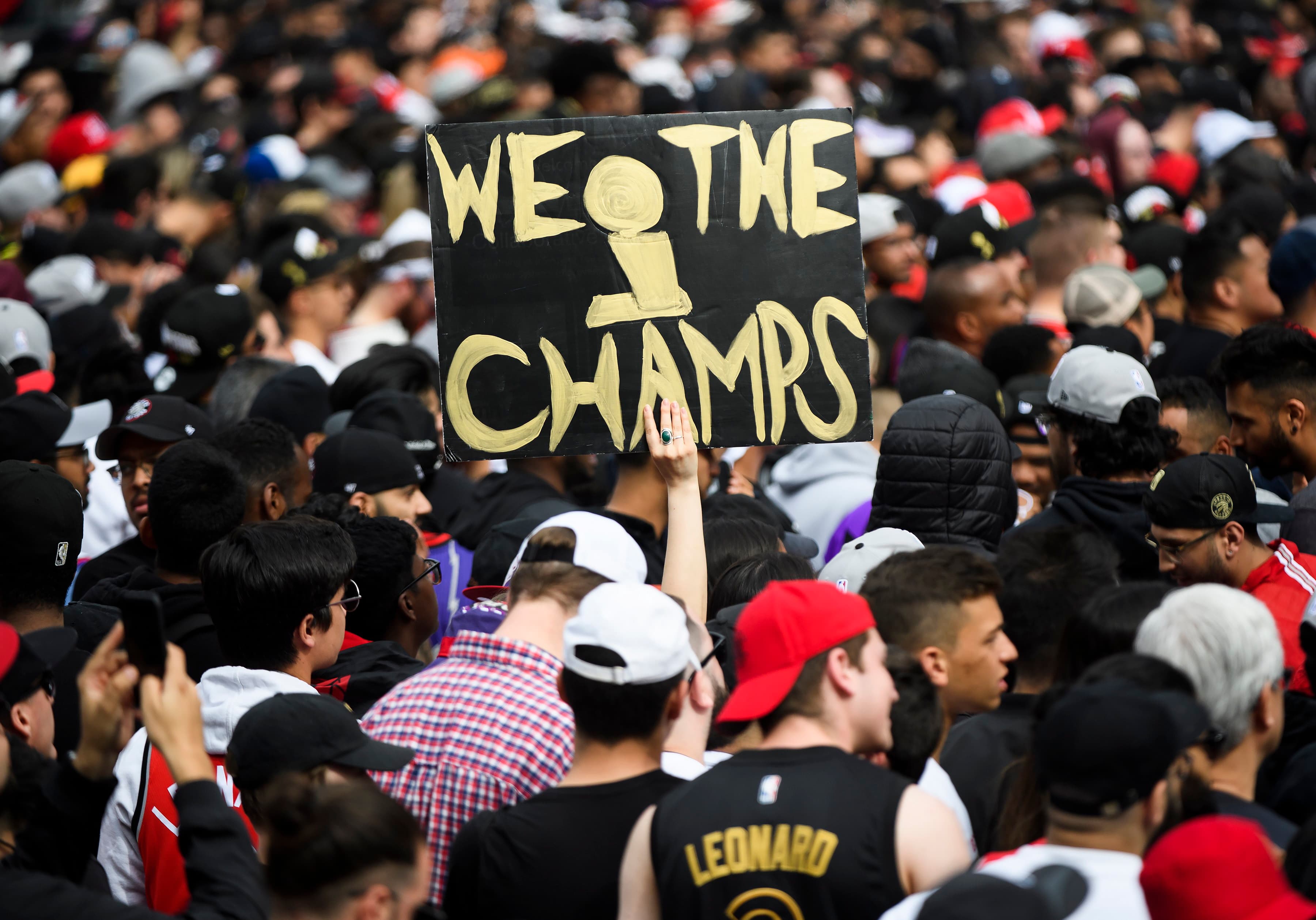 Toronto Raptors championship parade: Live video