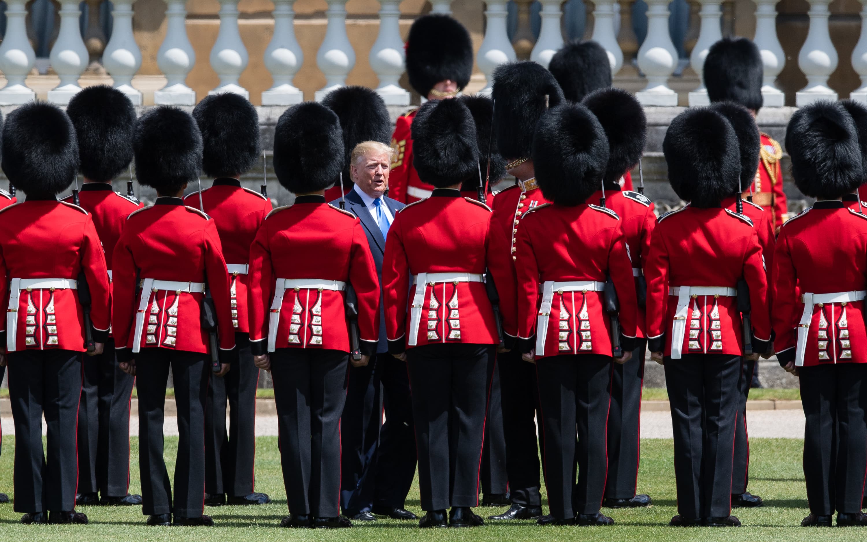Donald Trump visits the Queen: Live updates
