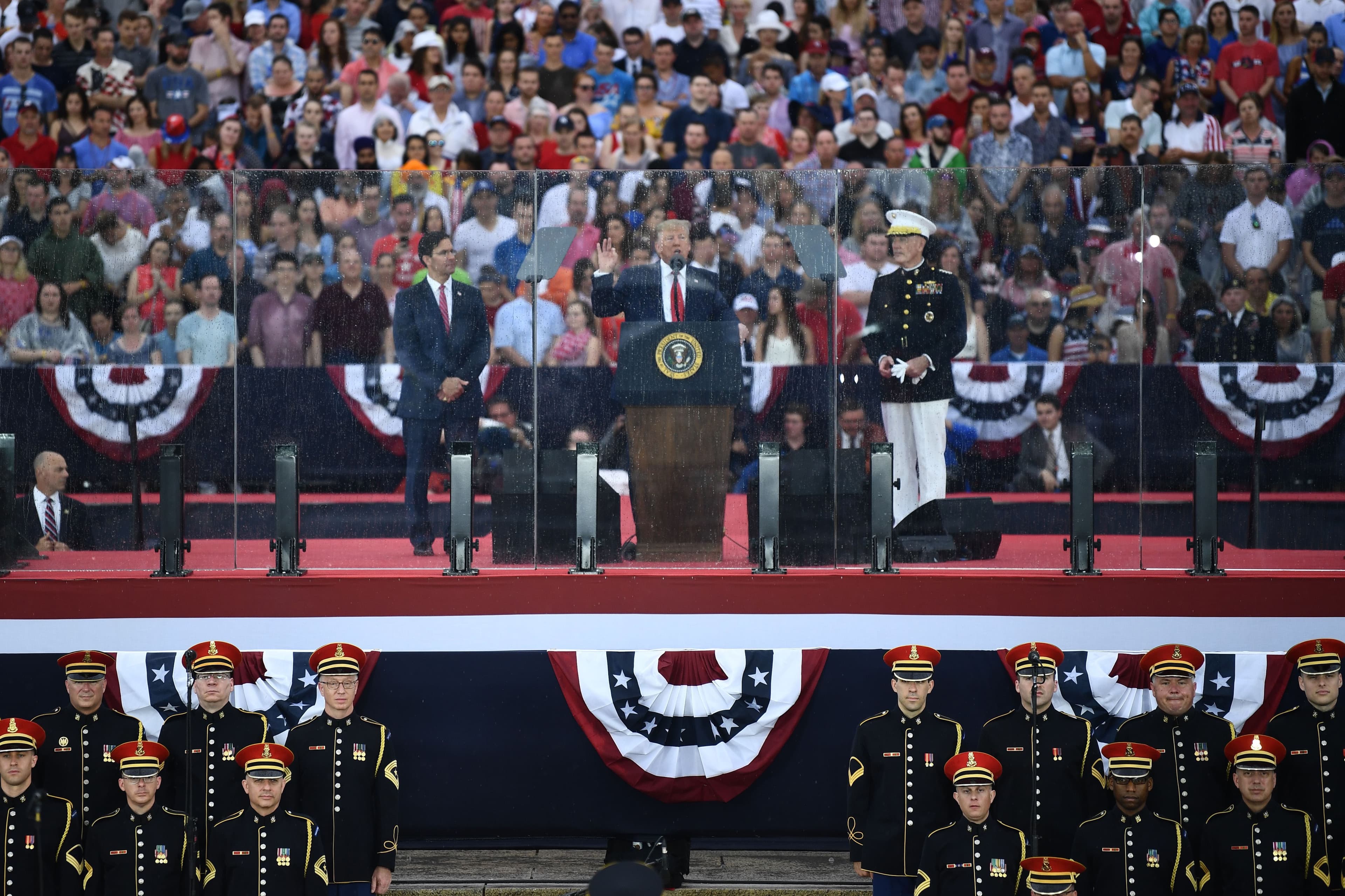 Donald Trump's tin-pot Fourth of July show
