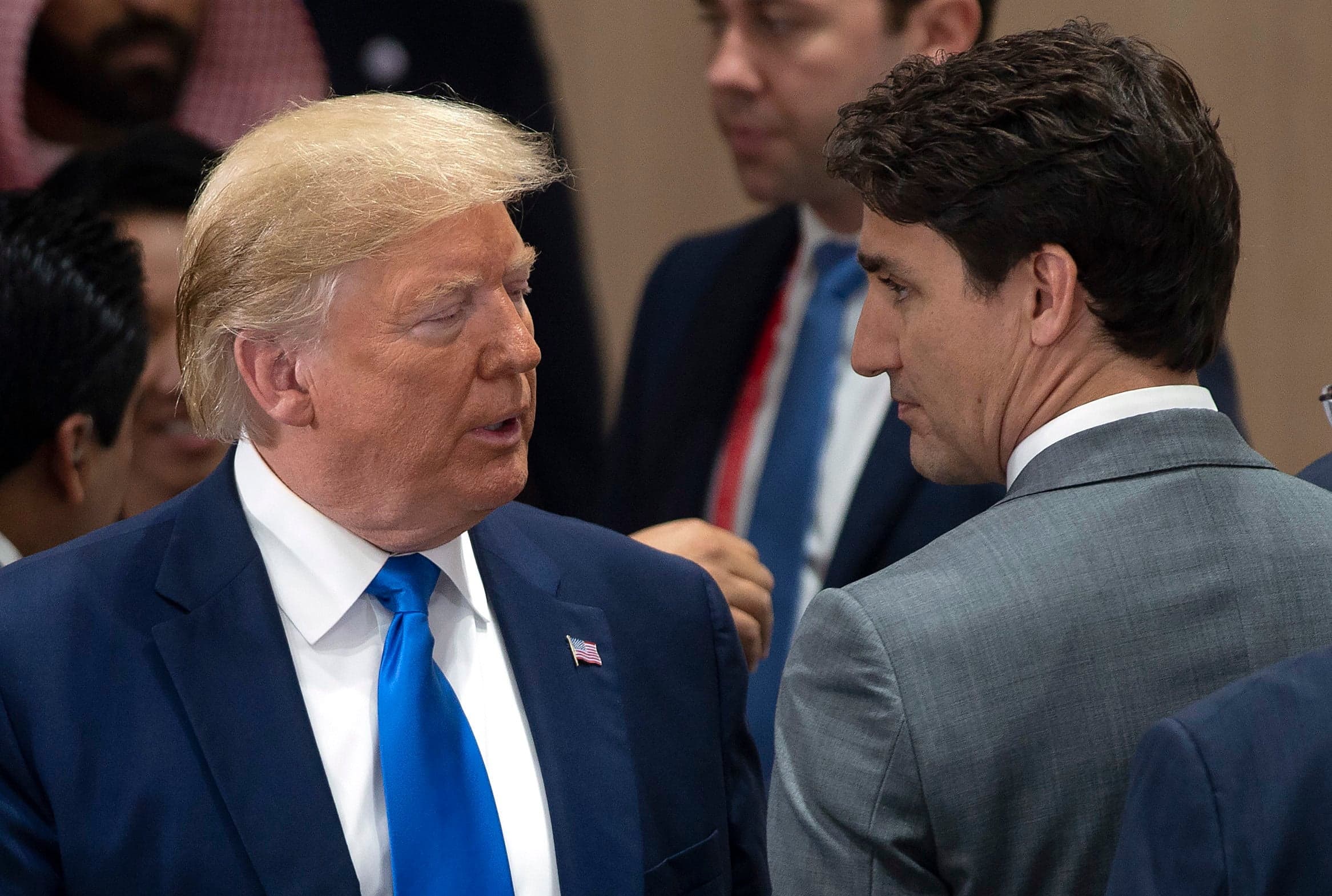 Trudeau and other world leaders denounce Trump's comments but avoid calling them 'racist'
