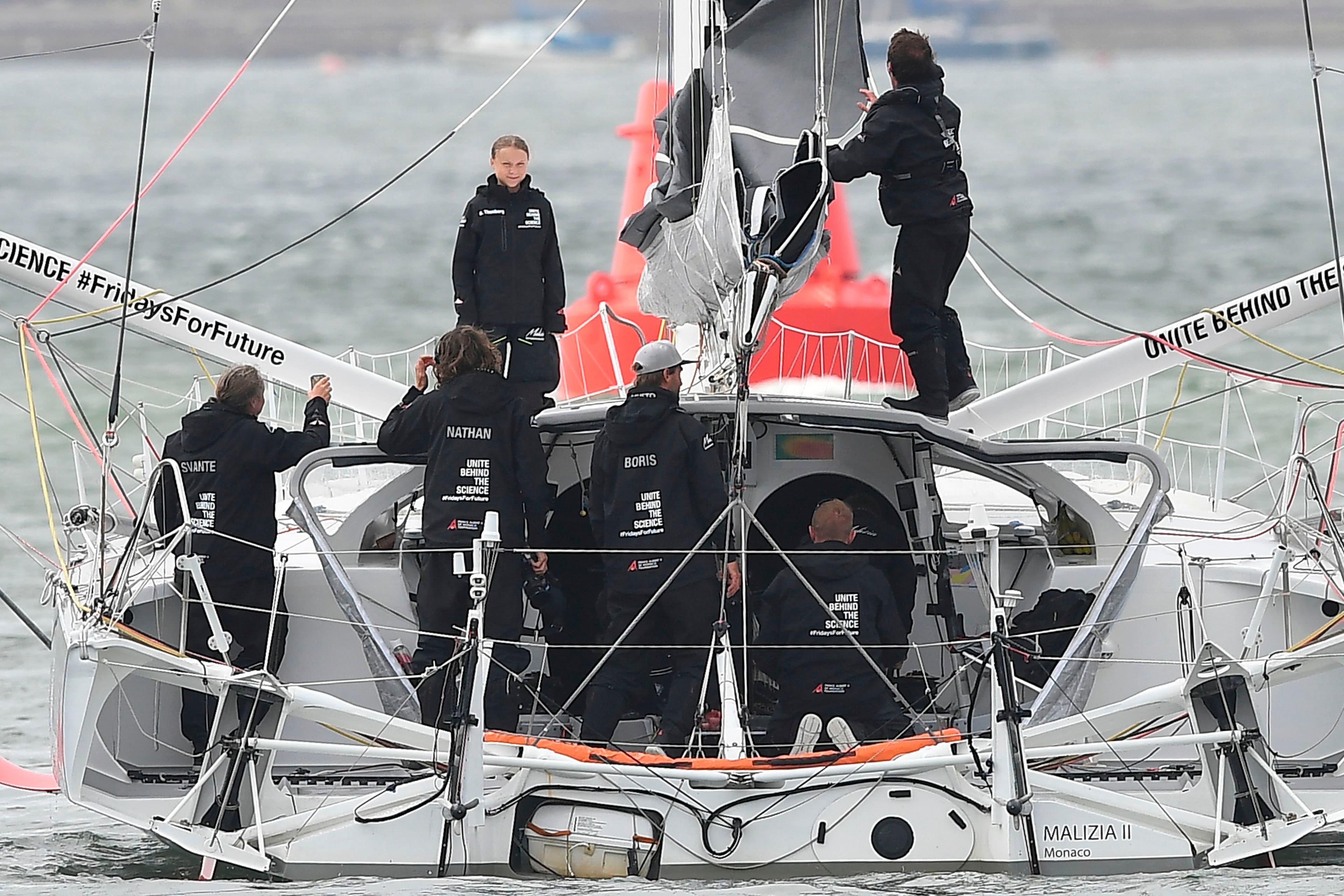 Greta Thunberg: A message in a racing yacht