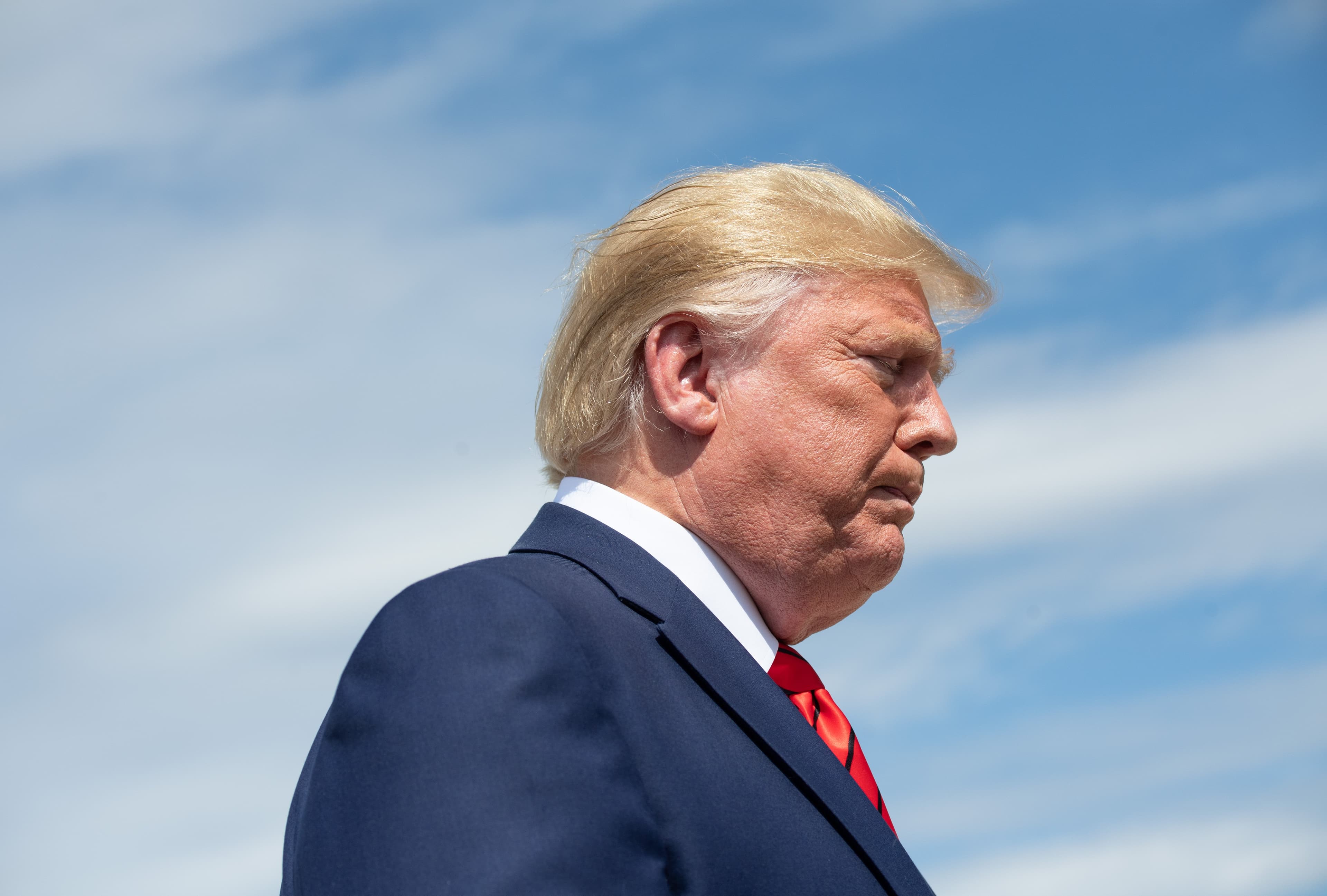 When it comes to friends, Donald Trump needs only the bare minimum
