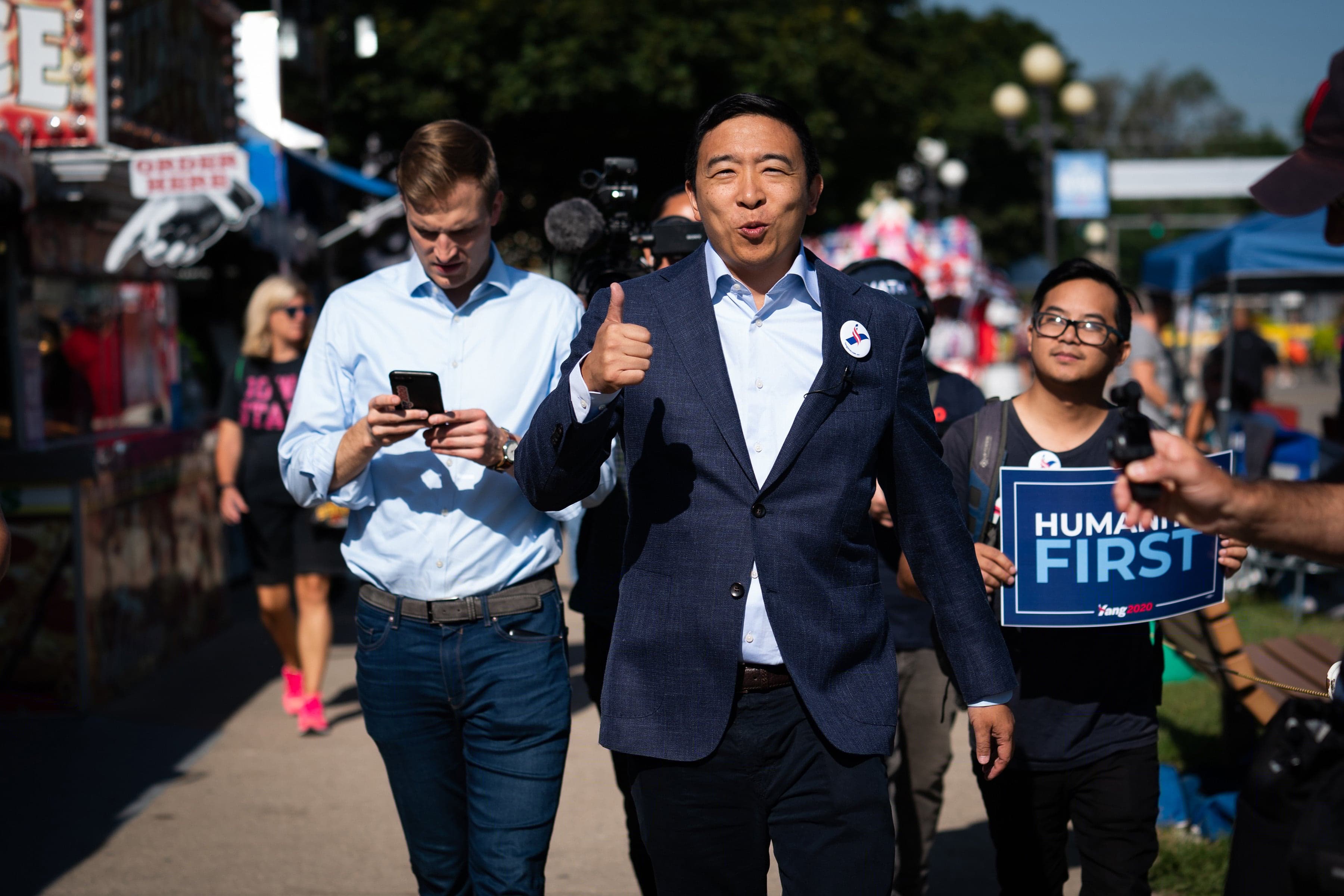 Don’t count out Andrew Yang, the populist technocrat who wants to be president