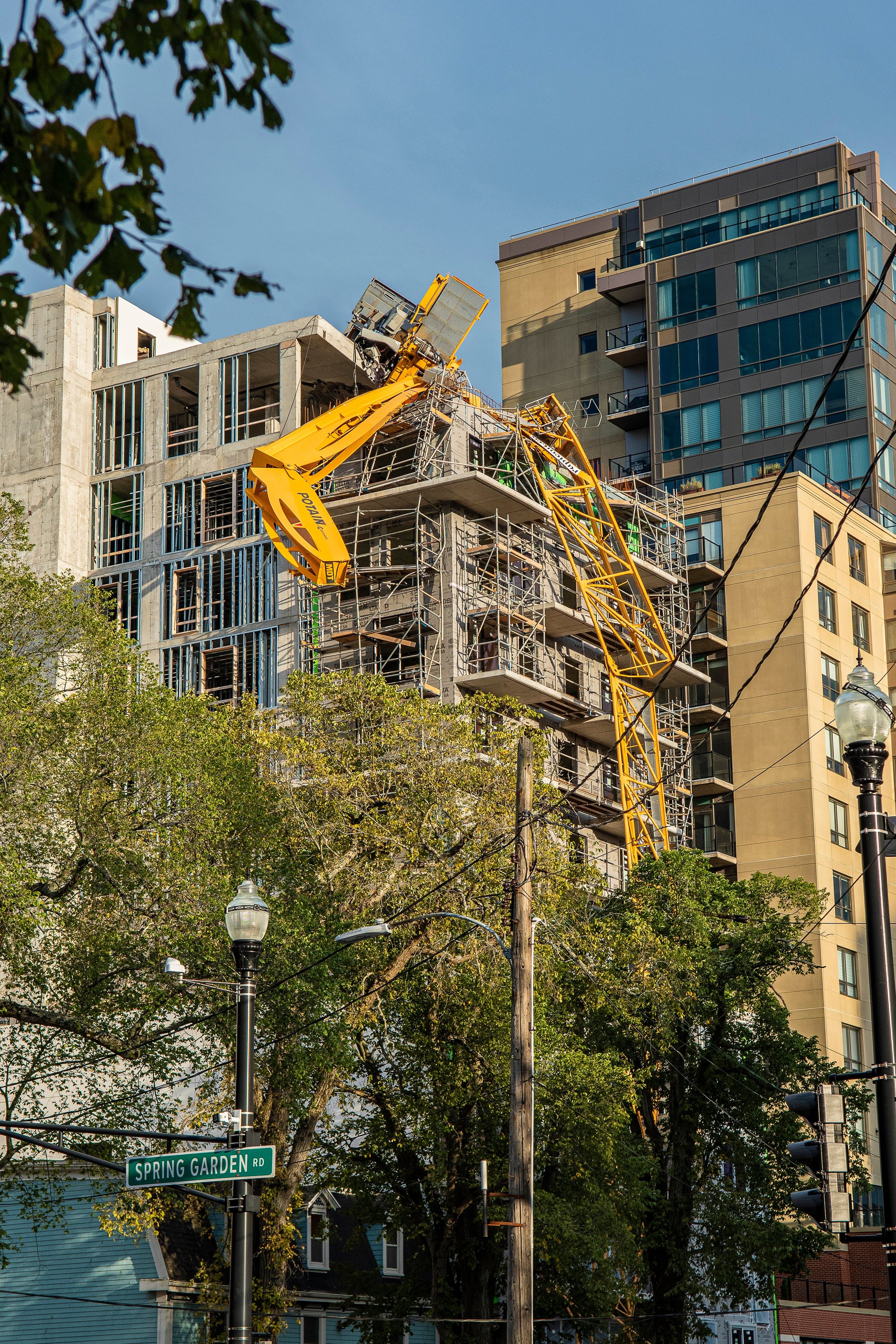 The Halifax crane wreck that forced evacuations and killed jobs