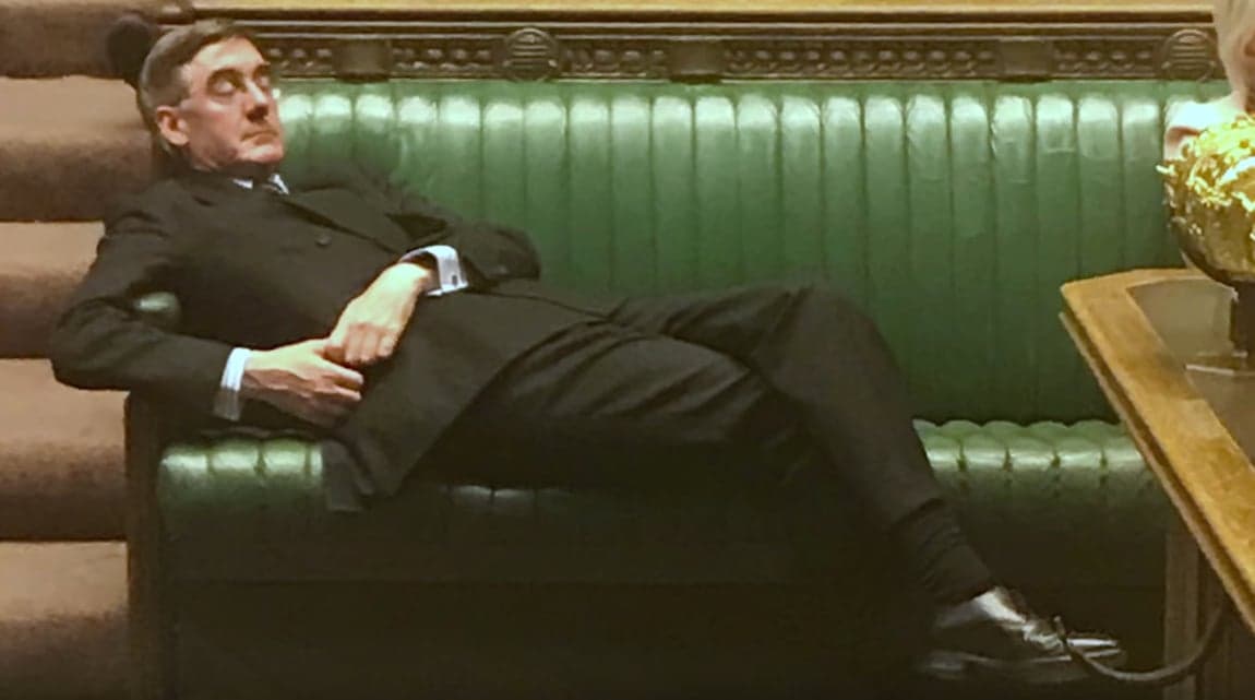 Jacob Rees-Mogg, the U.K.'s sleepiest MP
