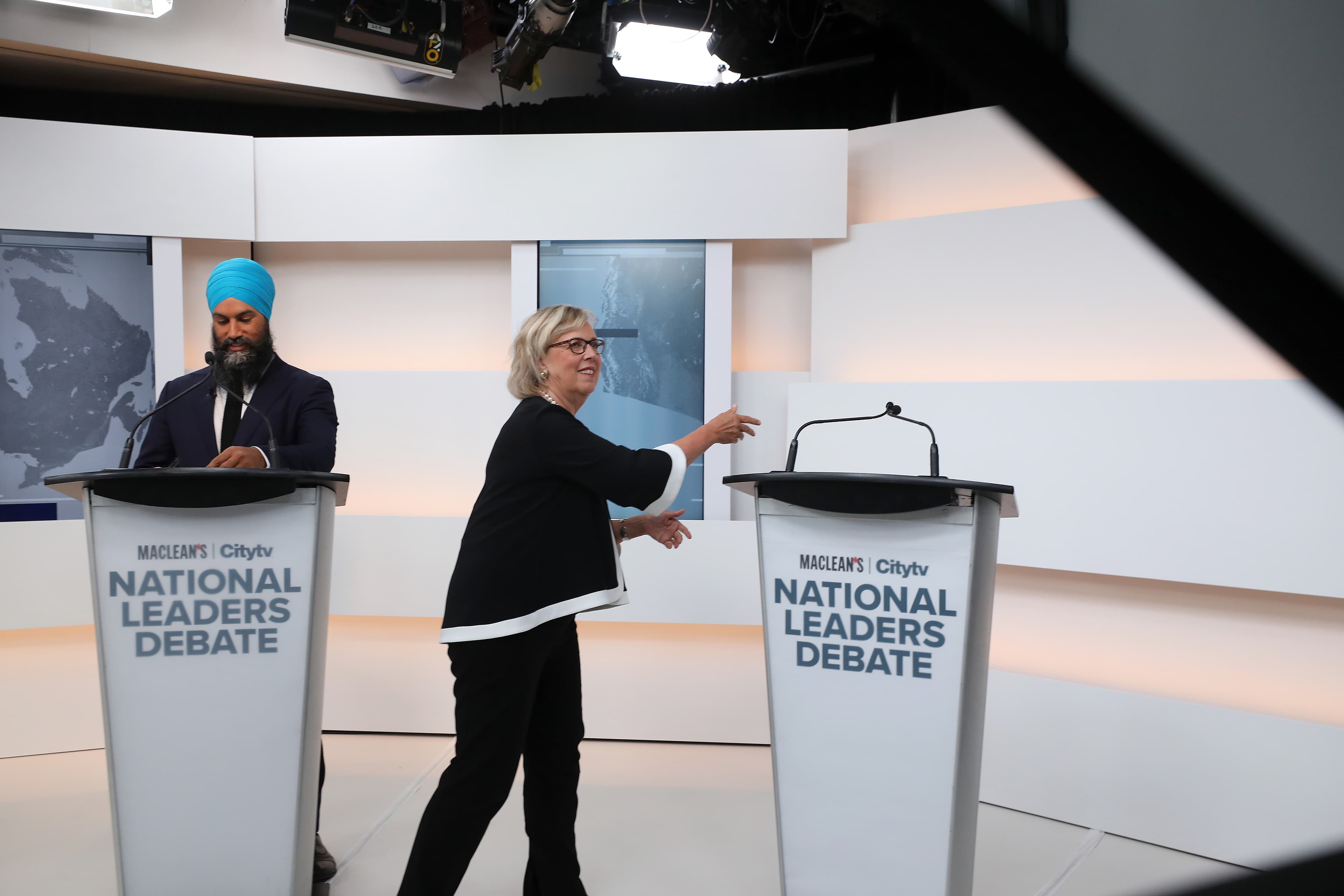 Shaking hands with the invisible Prime Minister