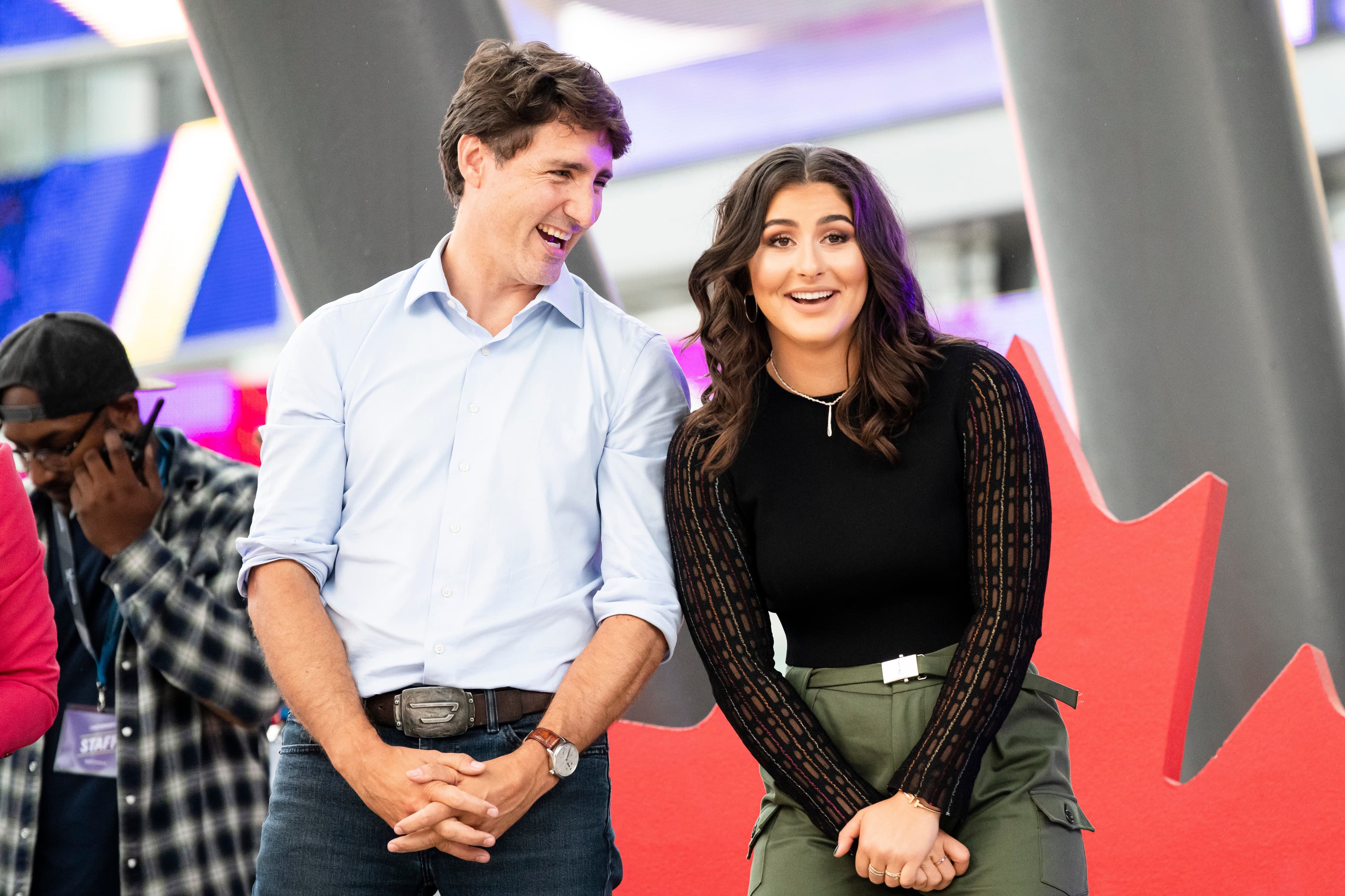 Trudeau: No questions please, I'm campaigning