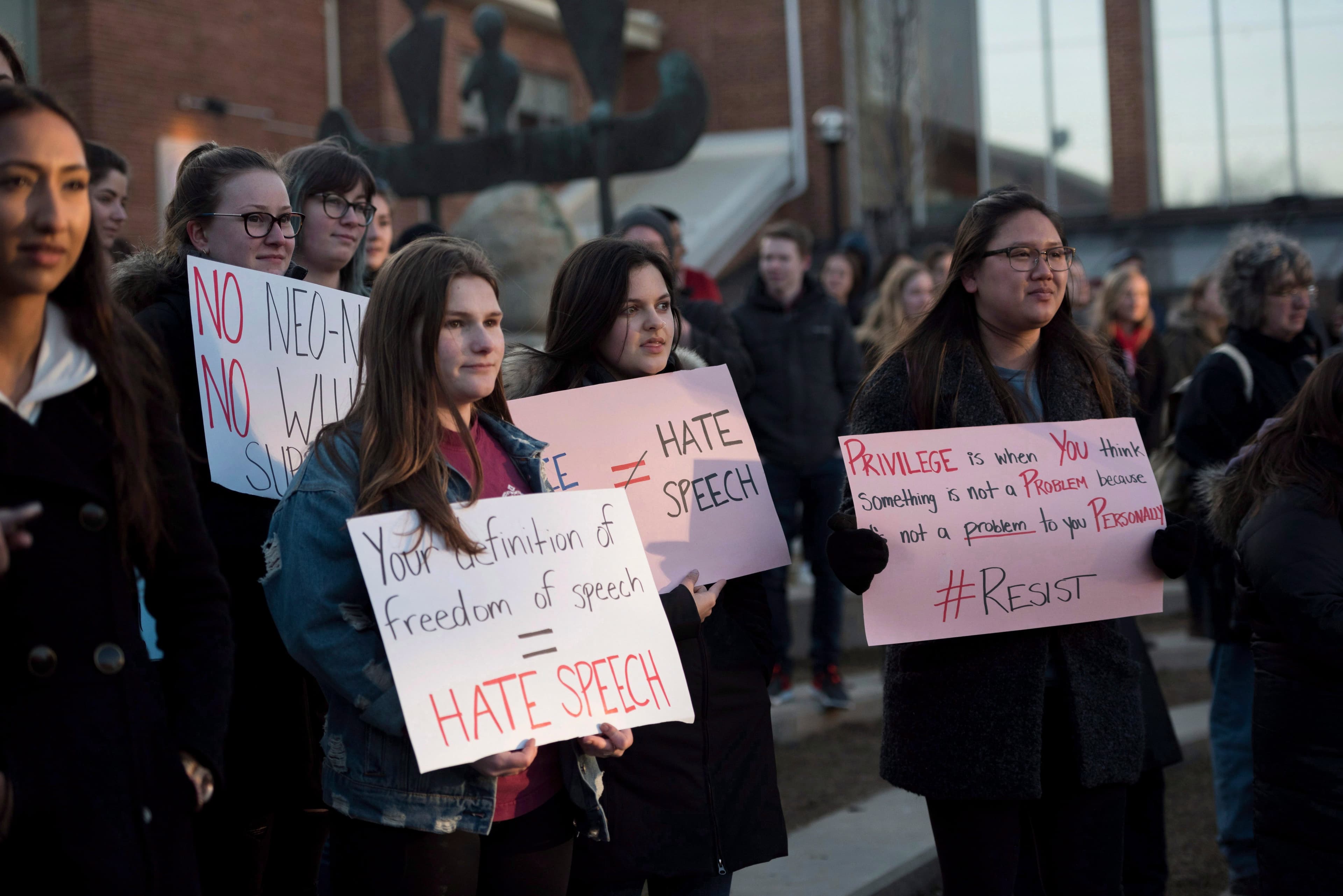 Will new rules around free speech on campus wind up silencing protestors?