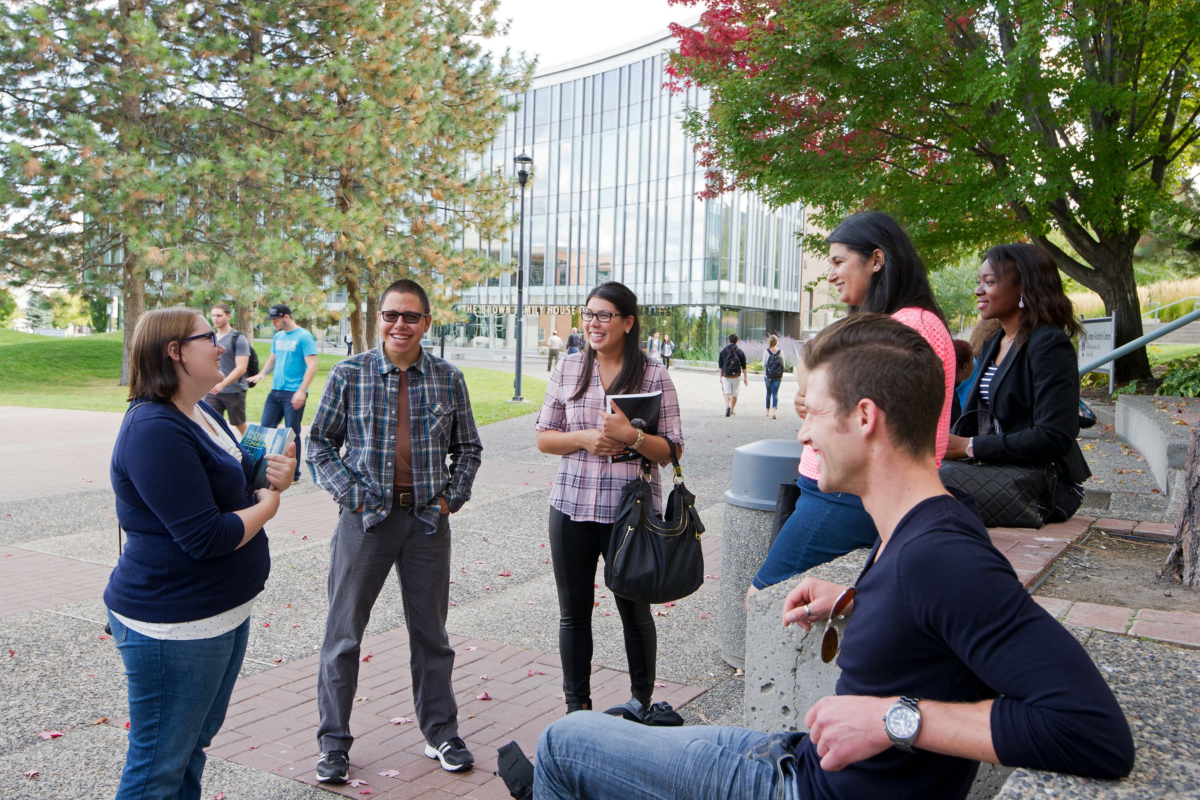 Thompson Rivers University: student life on campus