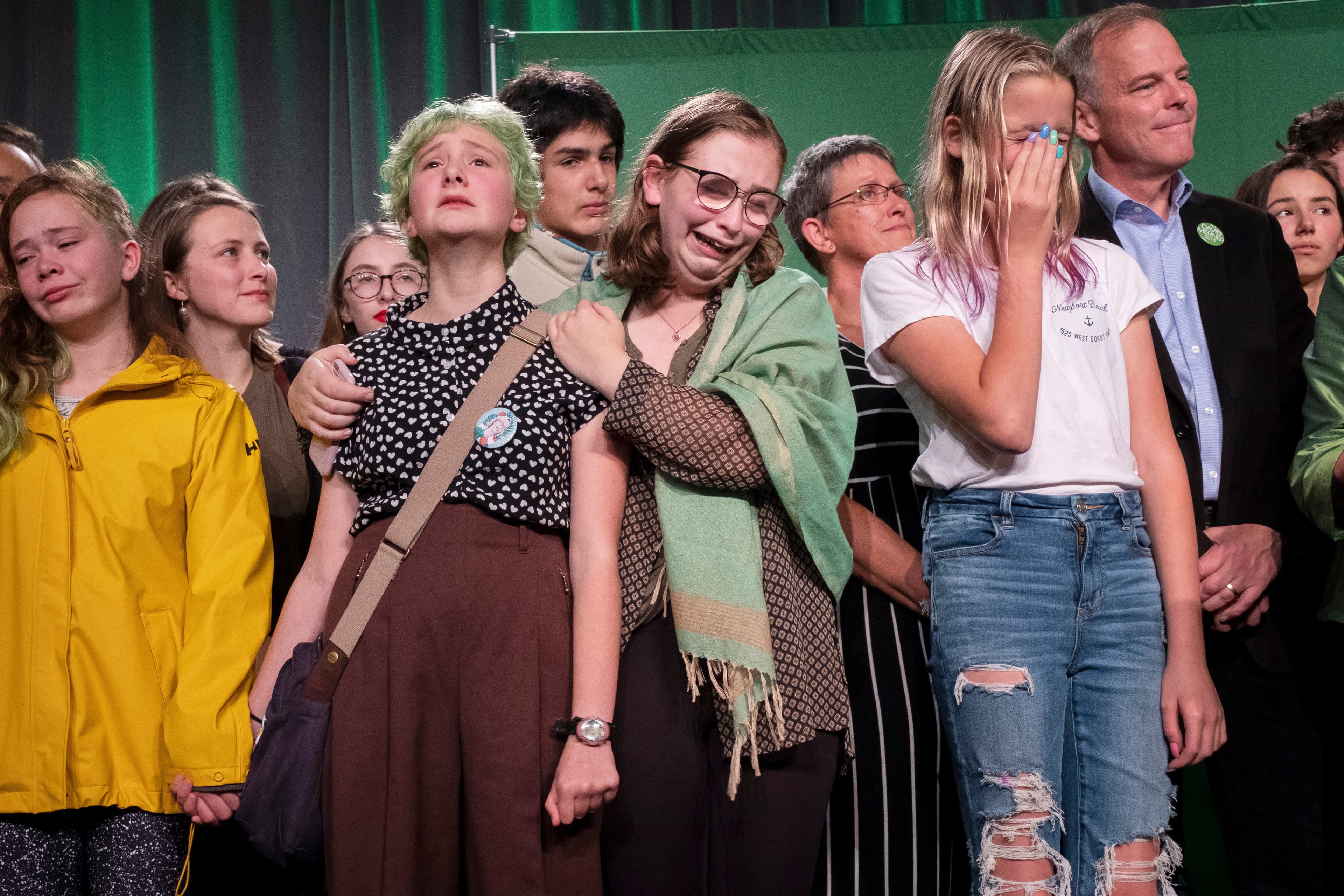 Scenes from Election 2019 party headquarters