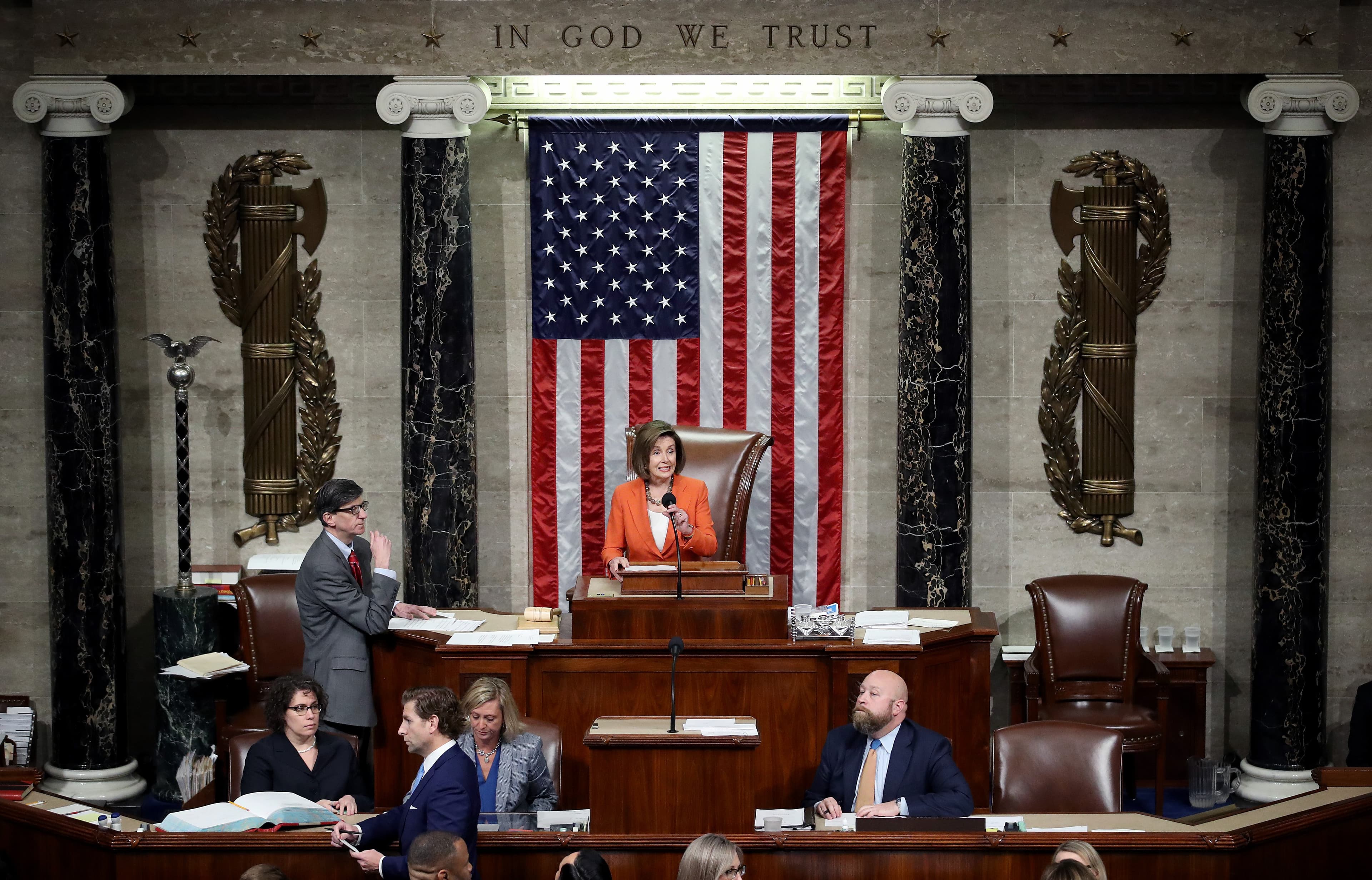 Impeachment vote is a 'sad day' the Democrats can't help celebrating