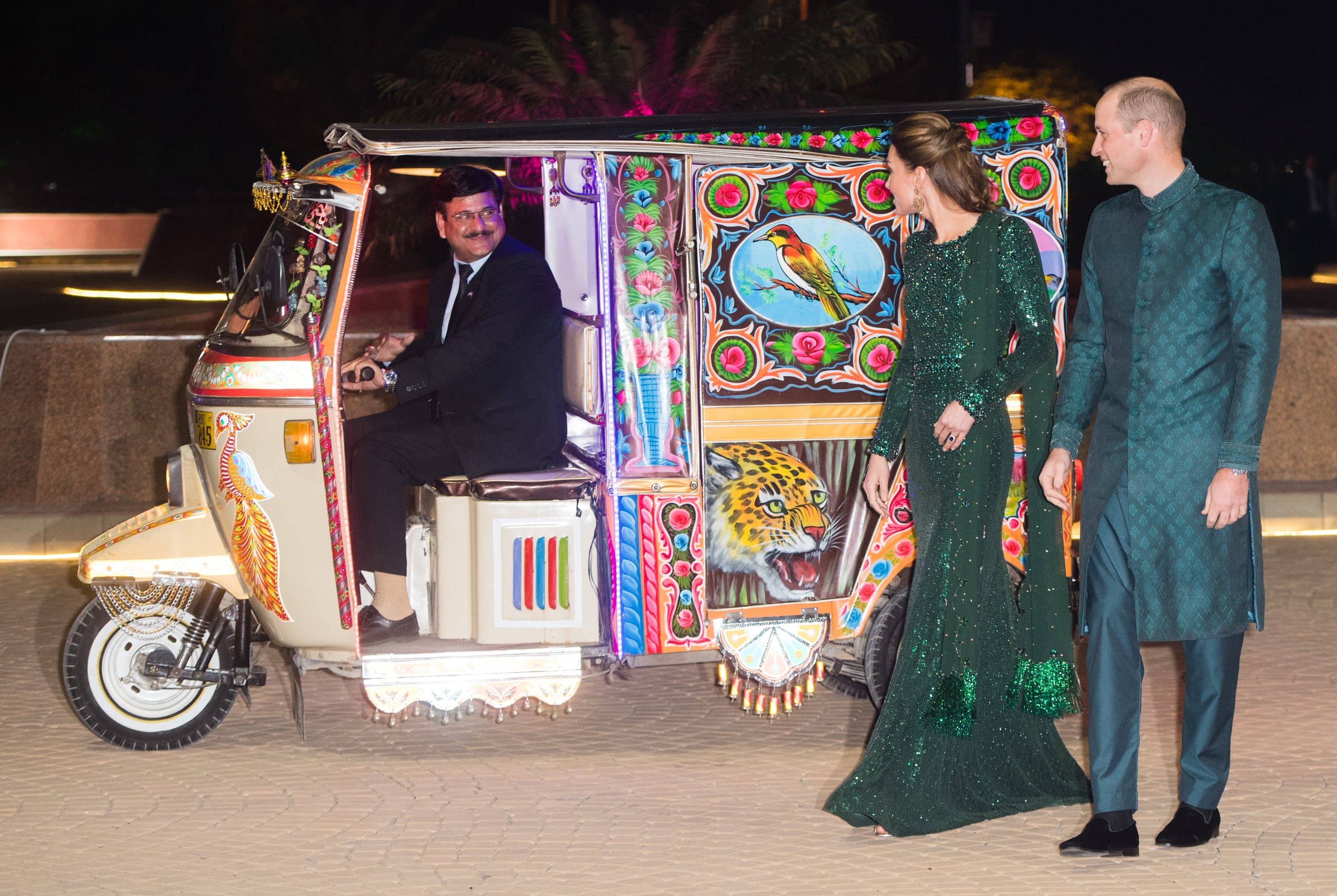 William and Kate walk the fashion line between diplomacy and dress-up