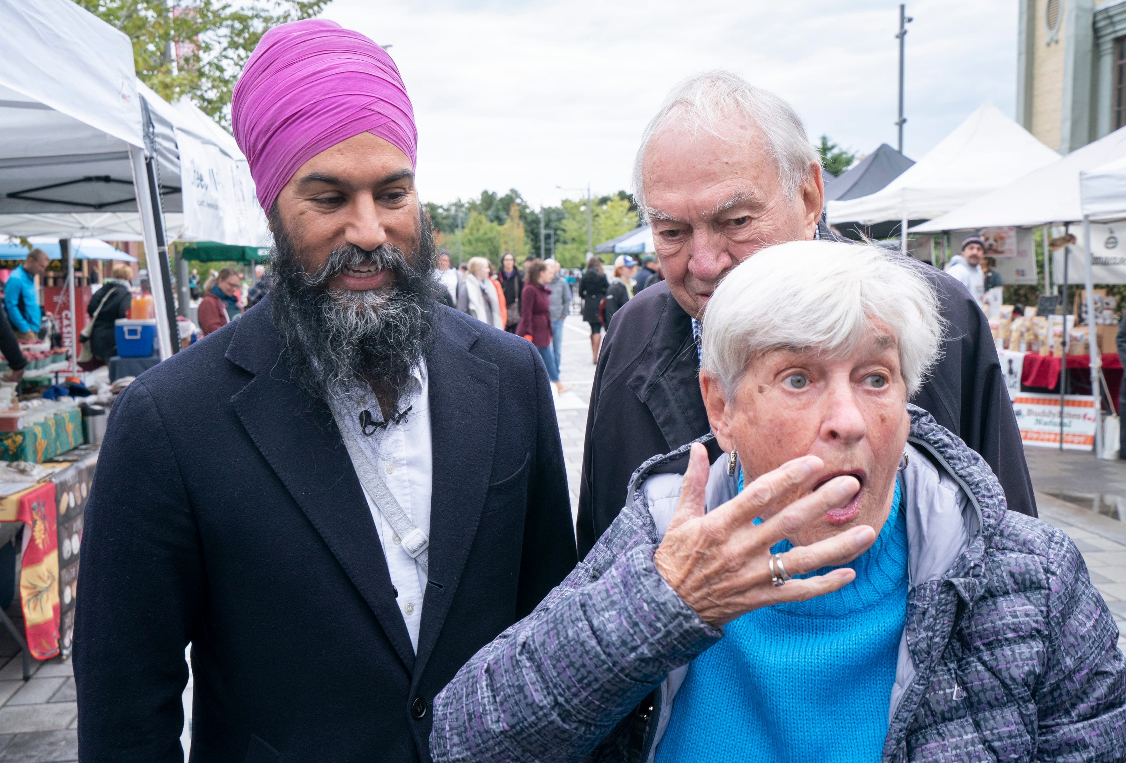 The supposedly 'doomed' media makes its presence felt in the campaign