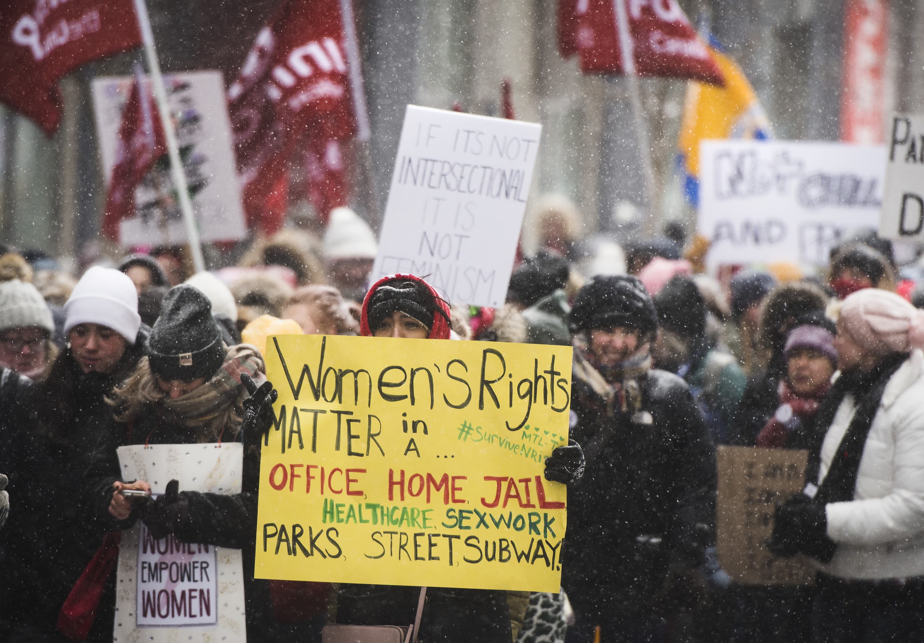 Women remain invisible in debates about the future of Canada