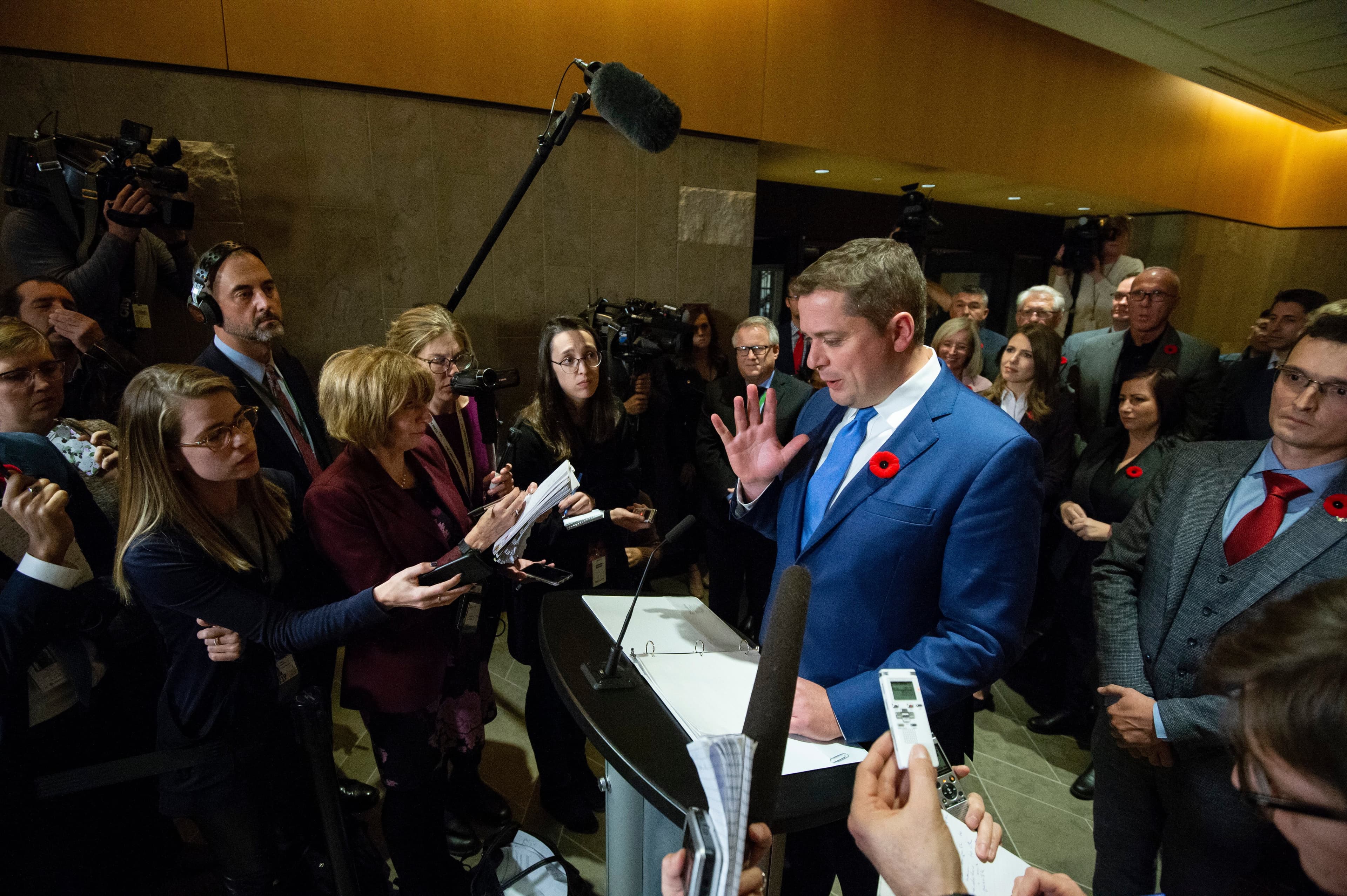 Andrew Scheer's divided party