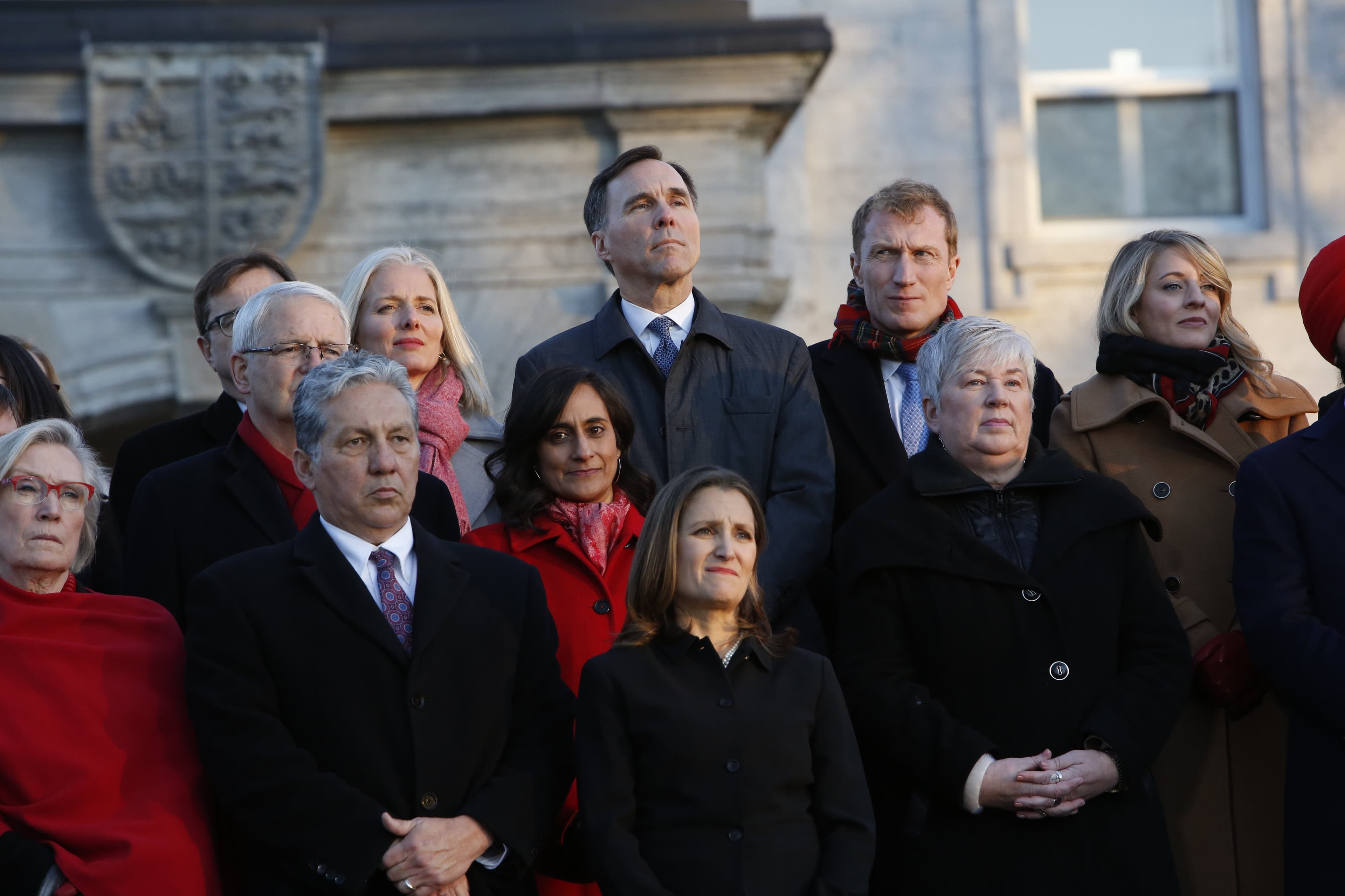 How Trudeau's cabinet has changed since his first trip to Rideau Hall