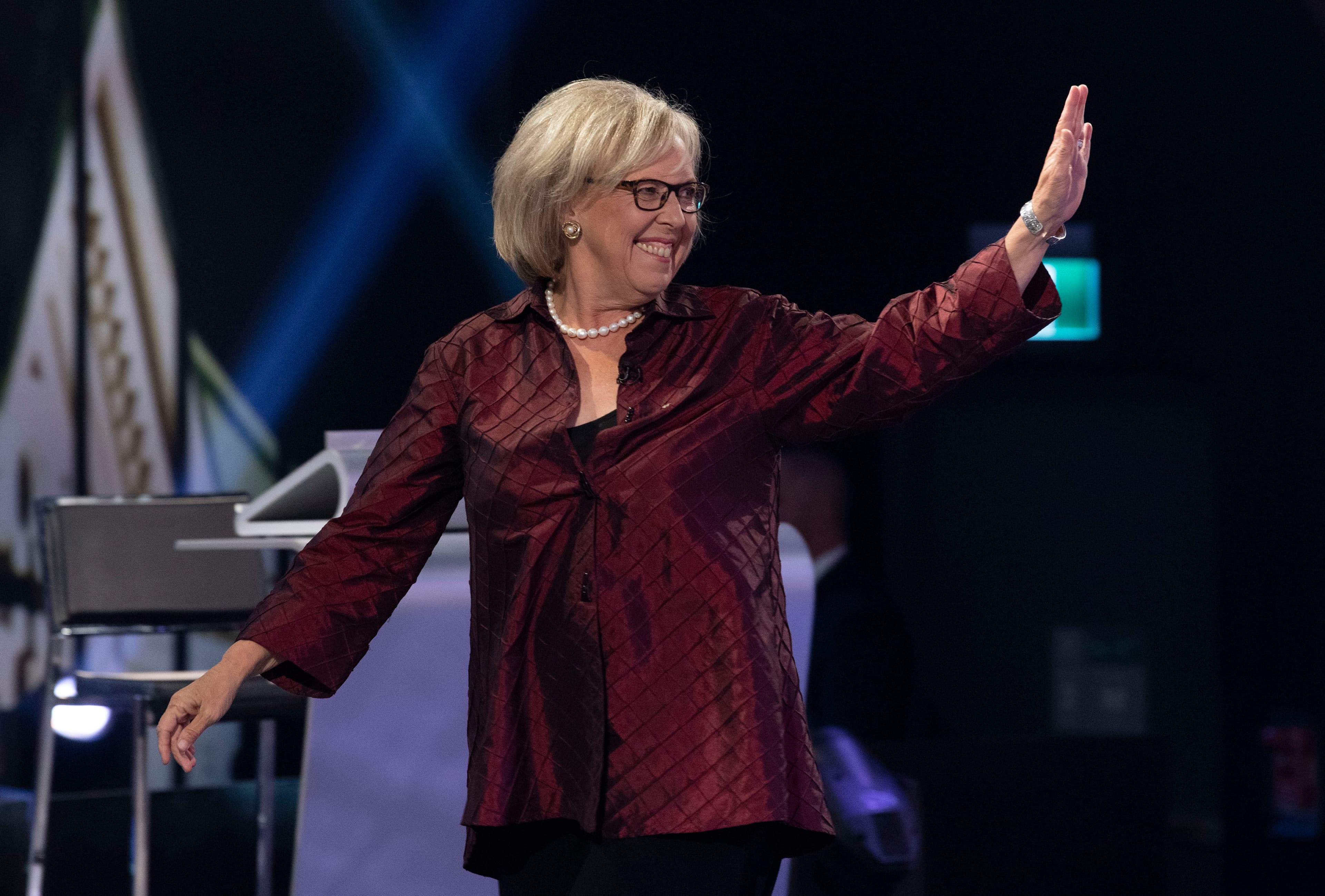 Elizabeth May does it her way
